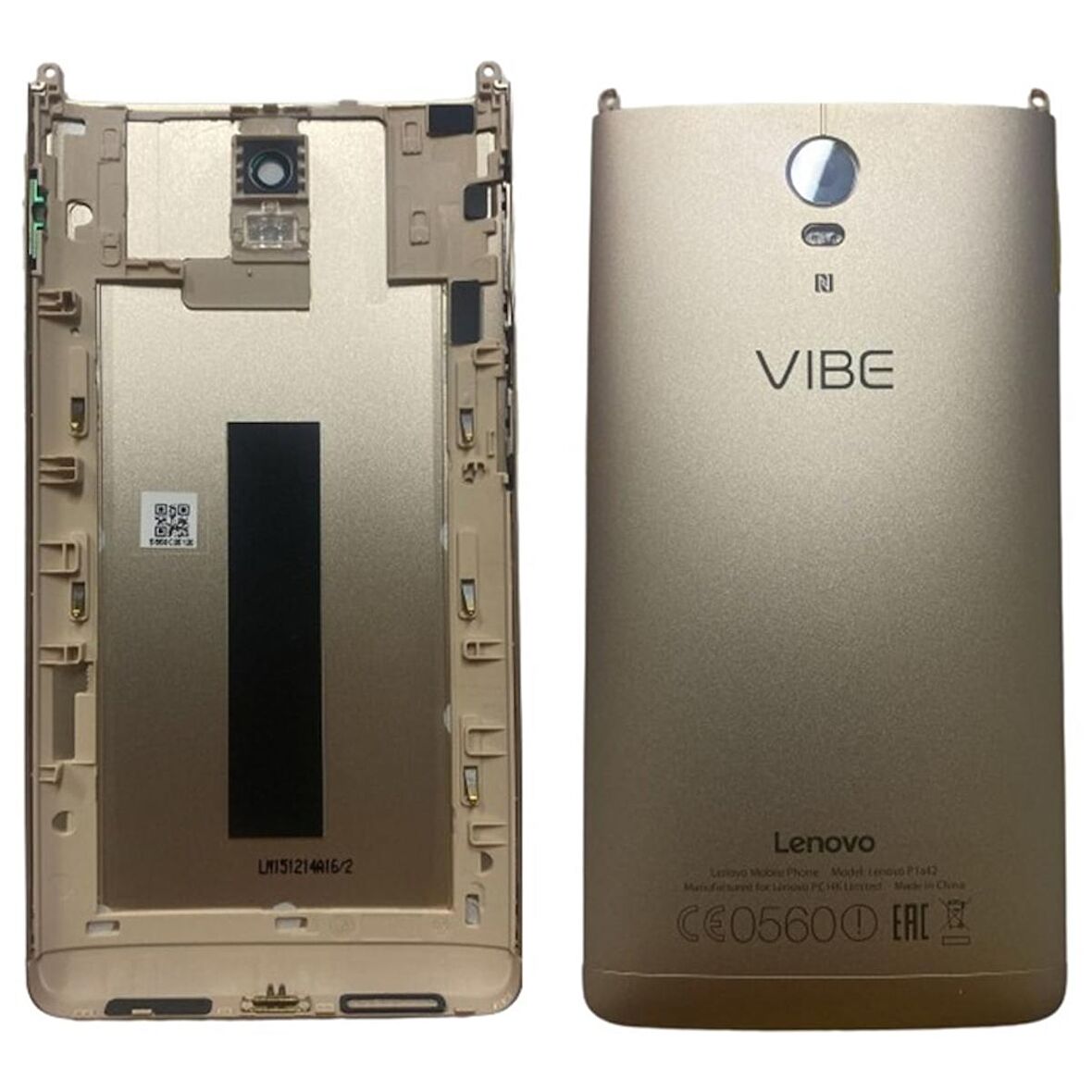 Lenovo Vibe P1 P1a42 Kasa Kapak Gold Servis