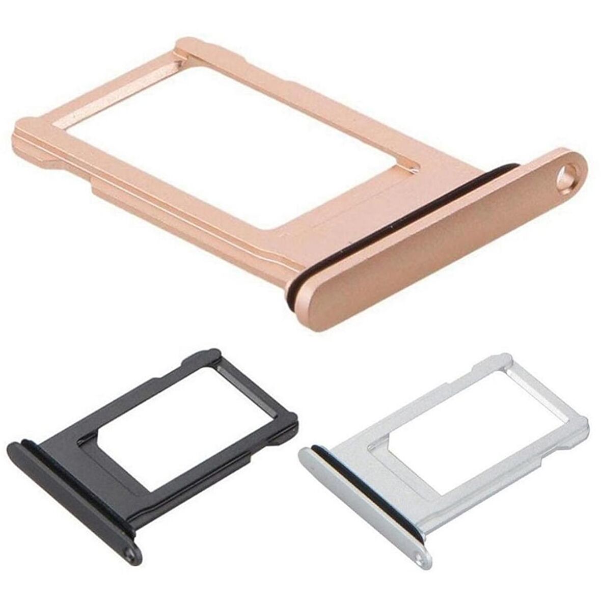 İphone 8 Uyumlu Sim Kart Tepsisi Sim Aparatı - Gold