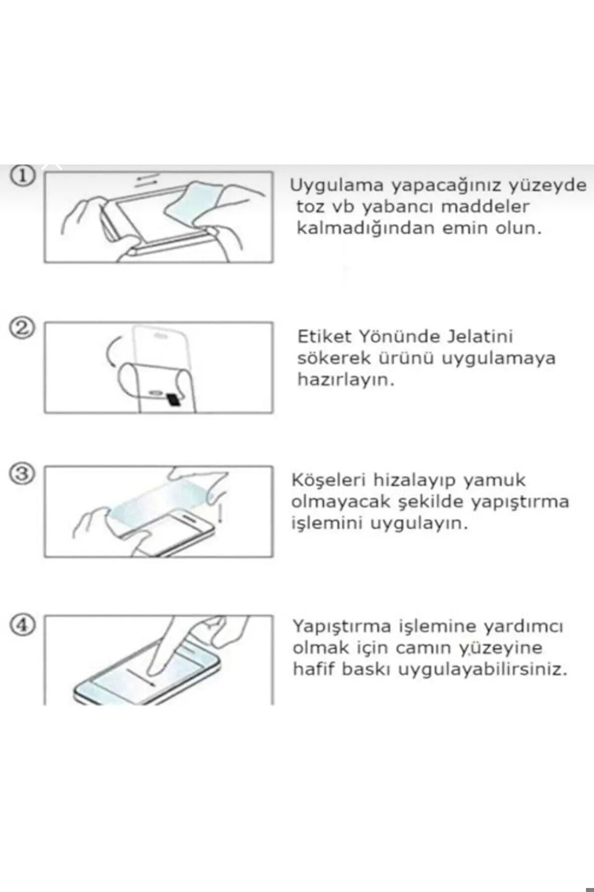 Samsung A21S tam kaplayan antistatik özellikli cam