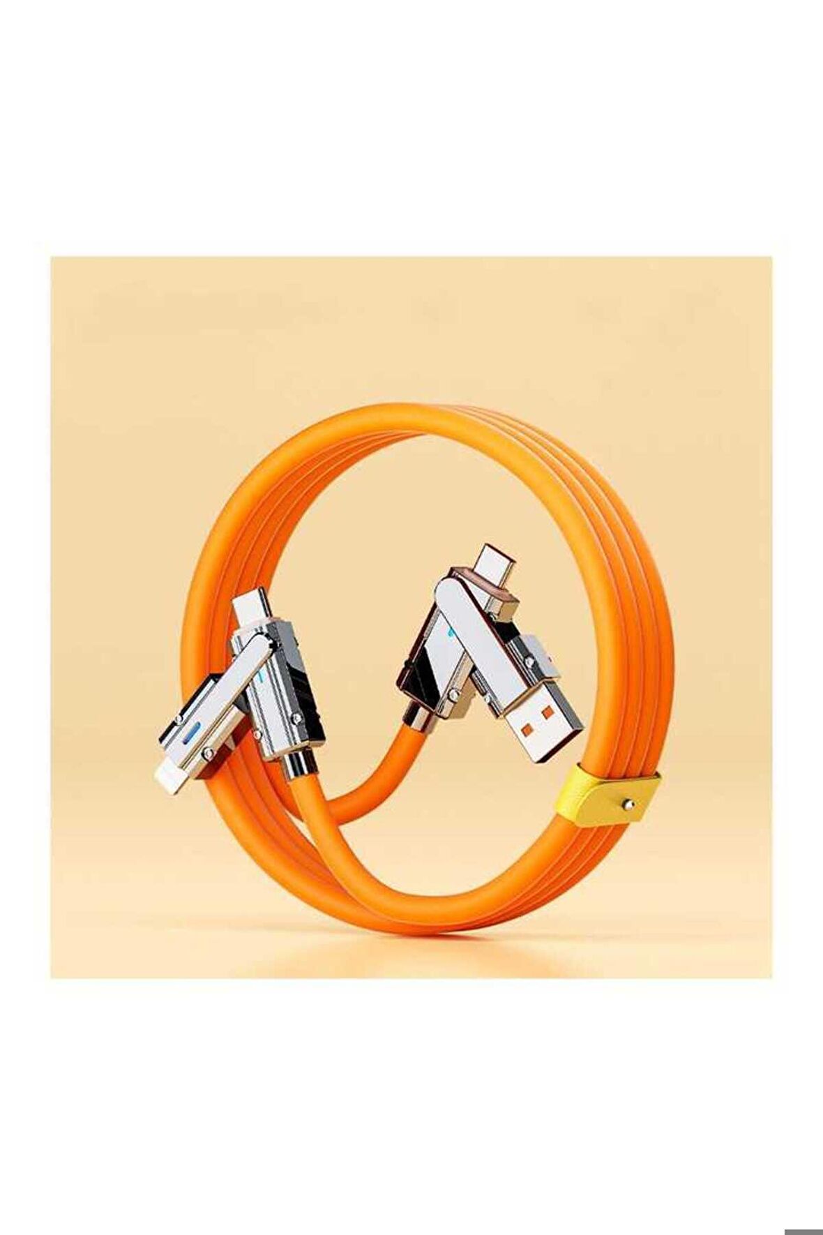 Type-C Type-C Type-C Lightning Usb Type-C Usb Lightning 120w 6A Turbo Hızlı Şarj Ve Data Kablosu