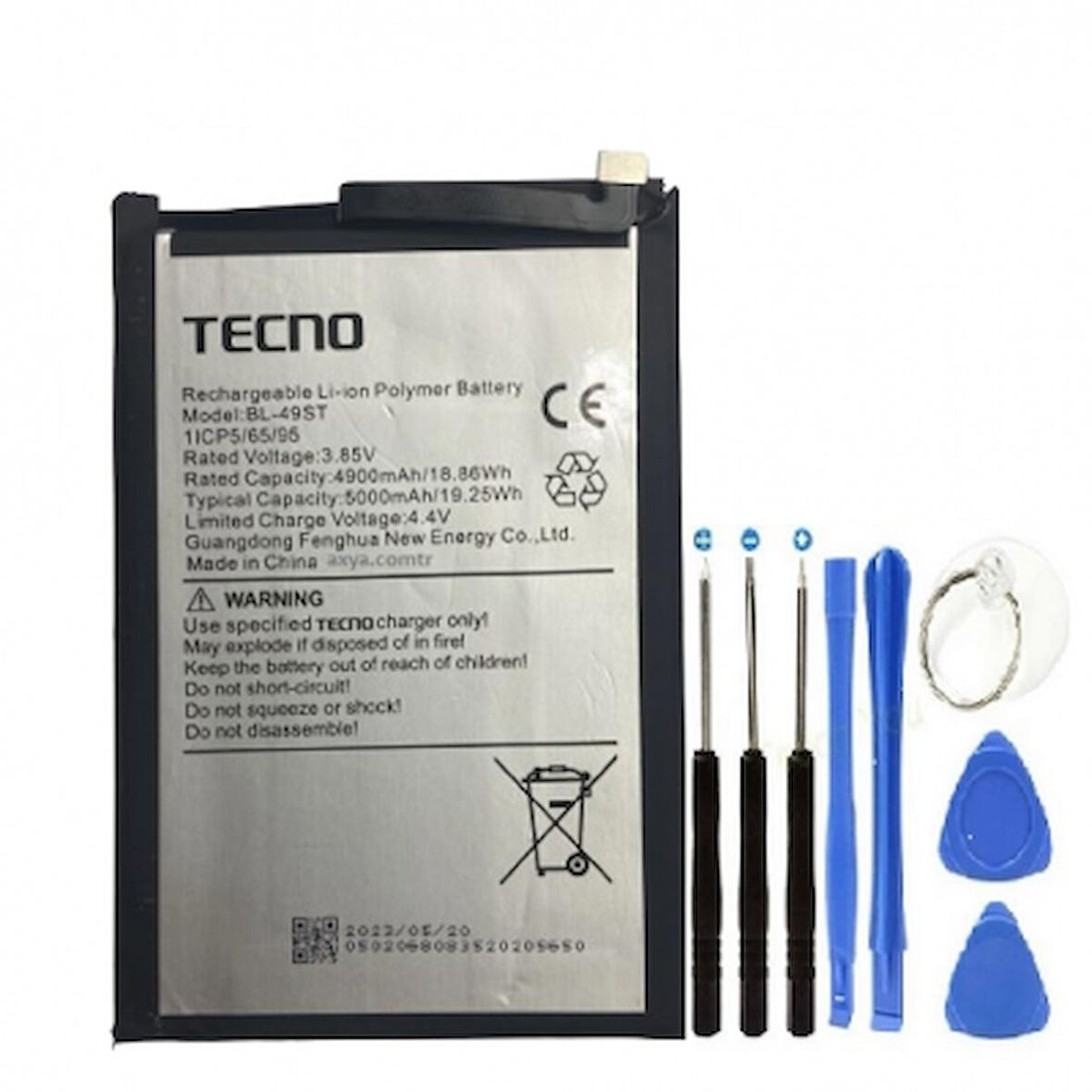 Tecno Spark 10 Pro/Spark 10 NFC Pil Batarya ve Tamir Set Bl-49st