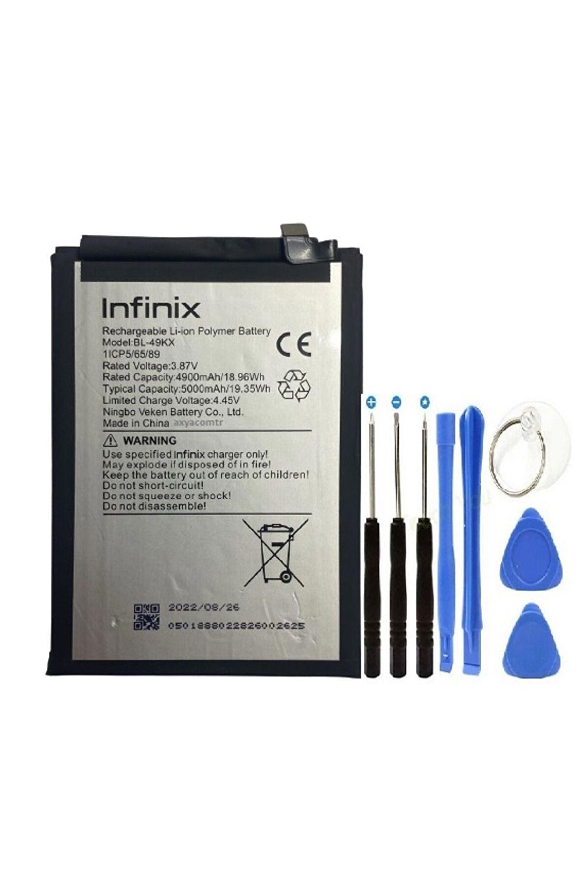 İnfinix Note 11 Pil Batarya + Tamir Set 5000 mAh