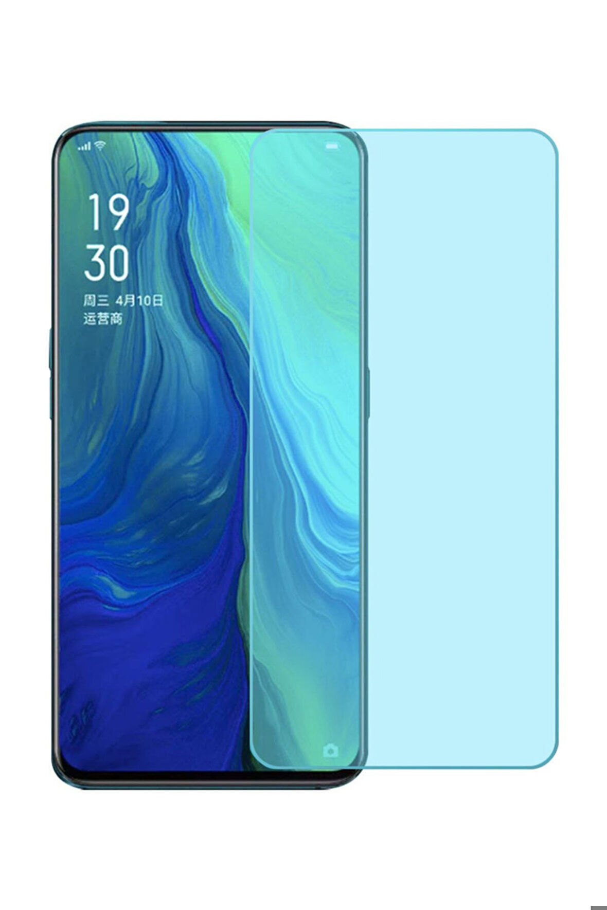 Oppo Reno 10x Zoom Nano Esnek Ekran Koruma Filmi - Şeffaf