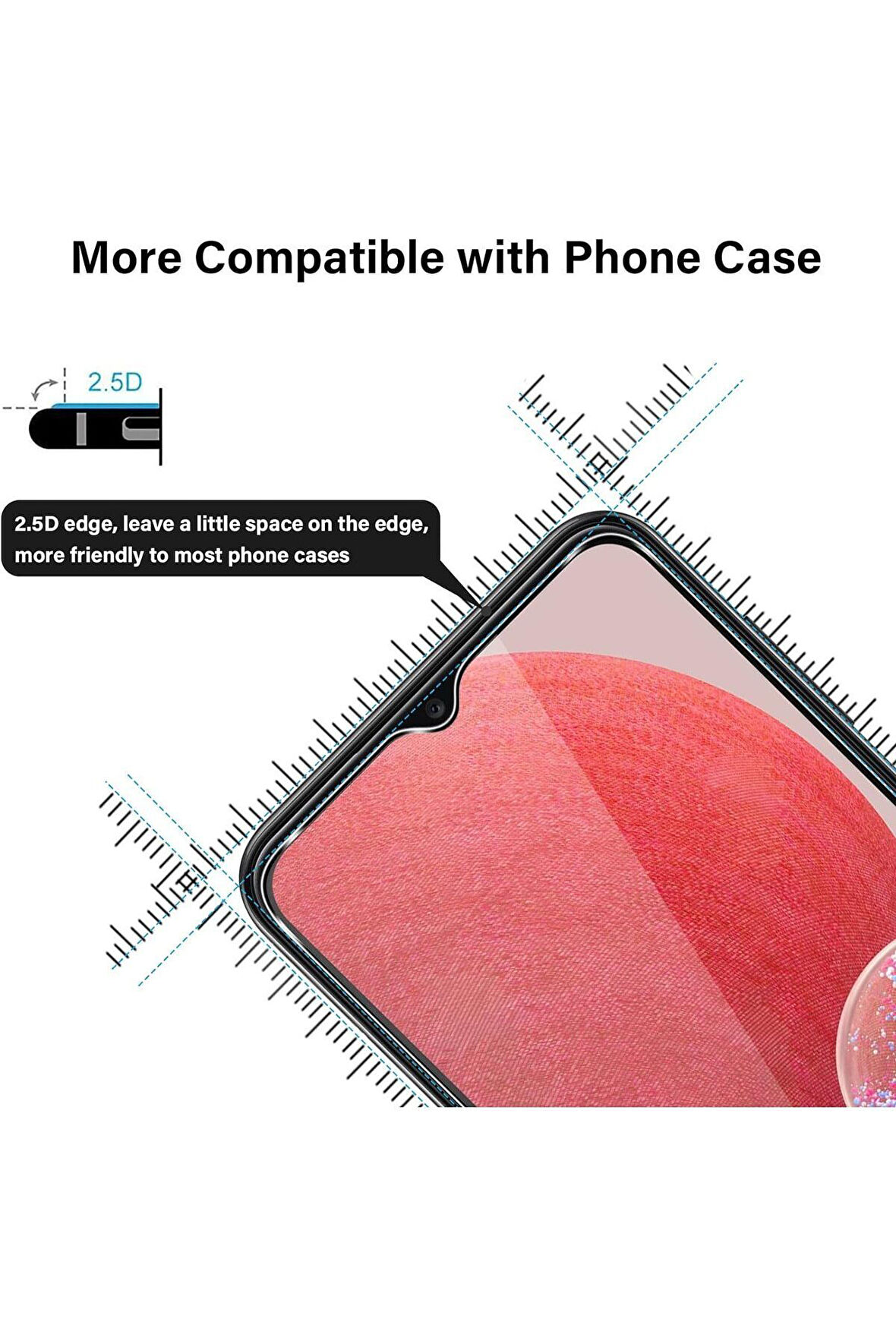 Samsung Galaxy A22 Nano Ekran Koruyucu Kırılmaz Cam