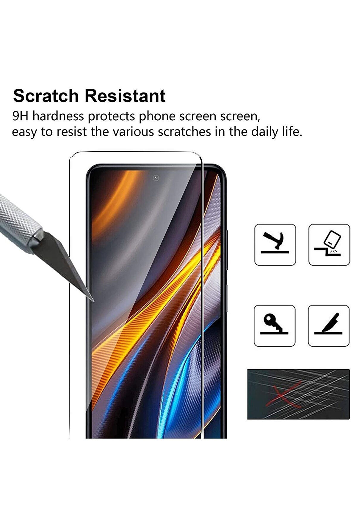 Poco X4 Gt Nano Ekran Koruyucu Kırılmaz Cam - Ince Ve Esnek