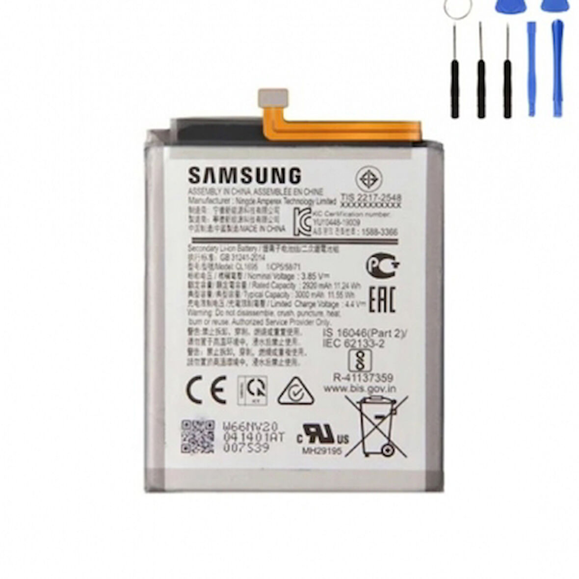 Samsung A01 Uyumlu SM-A015 Batarya Pil + Tamir Seti