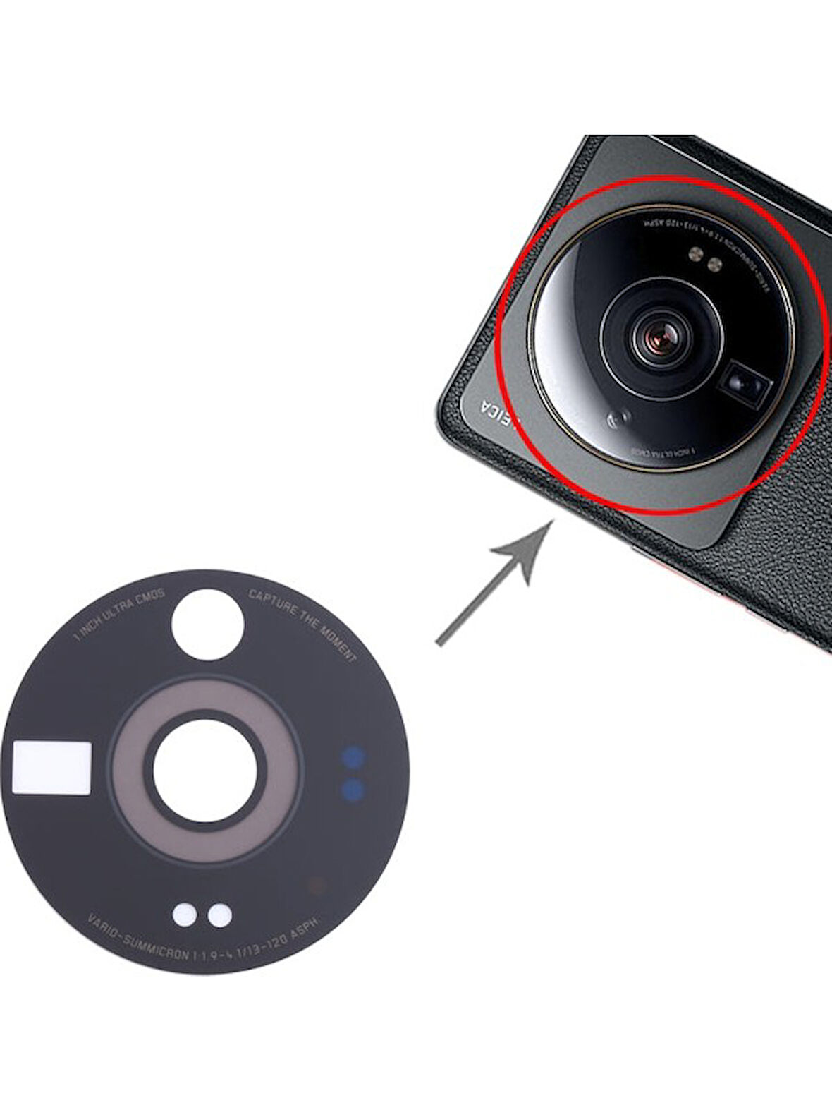 Xiaomi 12S Ultra Uyumlu Kamera Lensi Cam 2203121C
