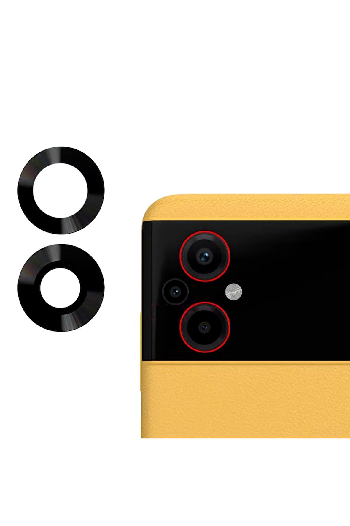 Xiaomi Uyumlu Poco M5 Kamera Lensi Cam 22071219CG