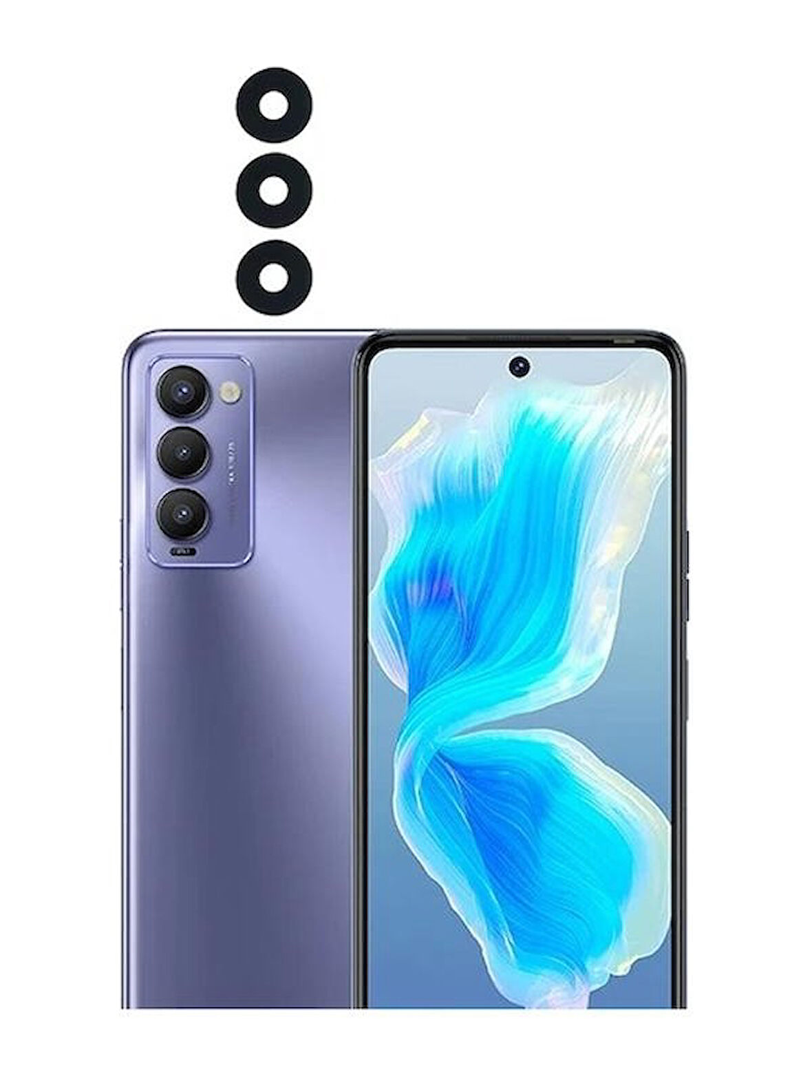 Tecno Camon 18 Premier Ile Uyumlu Kamera Camı Ch9