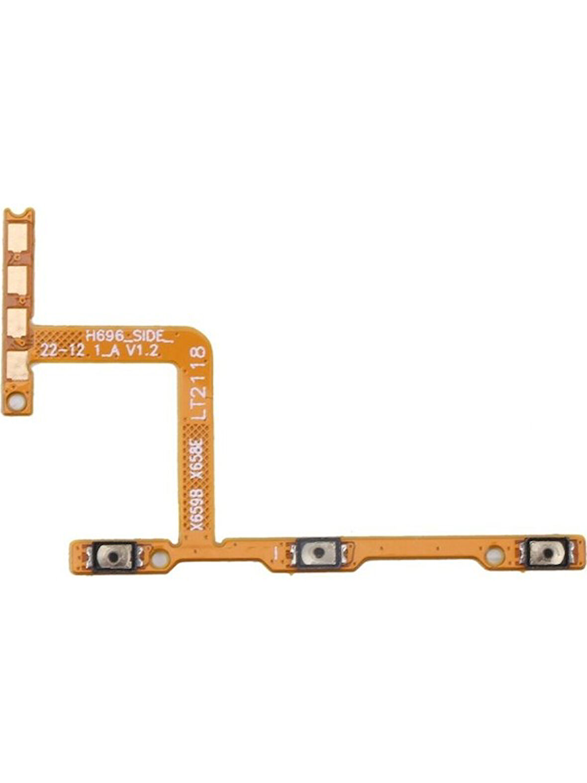 Tecno Camon 18P Ile Uyumlu Güç Açma Kapama Ses Açma Kısma Flex On Of Ch7 CH7N