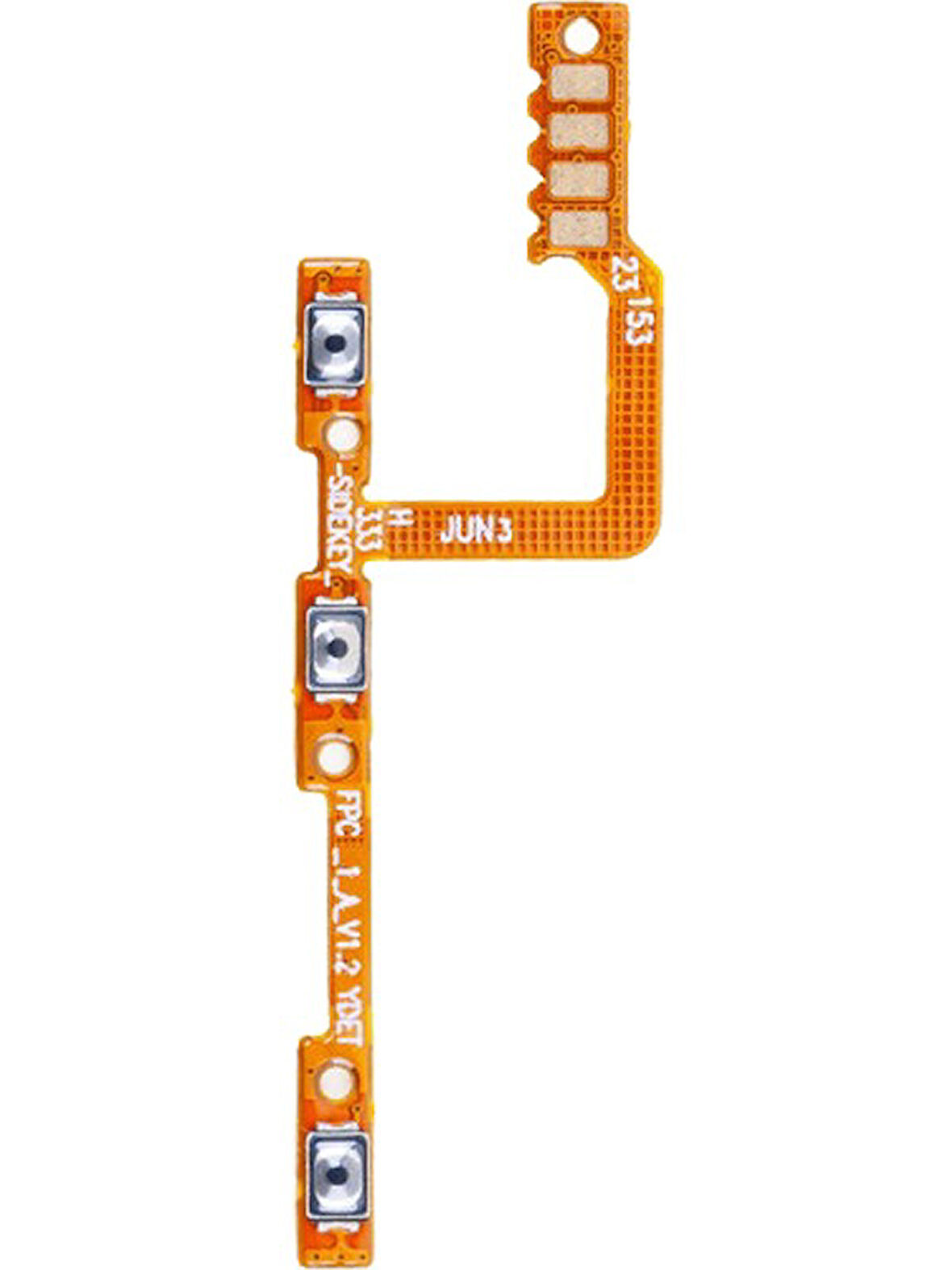 Tecno Uyumlu Pova 5 Pro On Off Yan Ses Power Film Flex LH8N