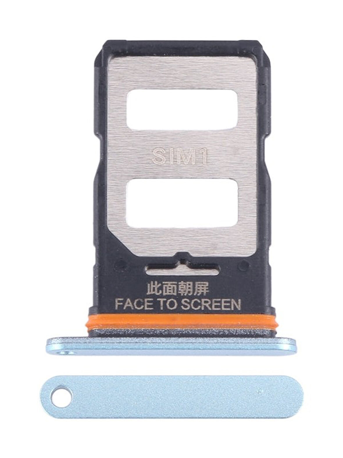 Xiaomi Uyumlu Redmi Note 13 Pro 5g Sim Kart Tepsisi 2312DRA50C, 2312CRAD3C, 2312DRA50G, 2312DRA50I Siyah