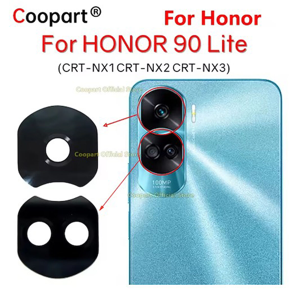 Honor 90 Lite Kamera Lens Camı
