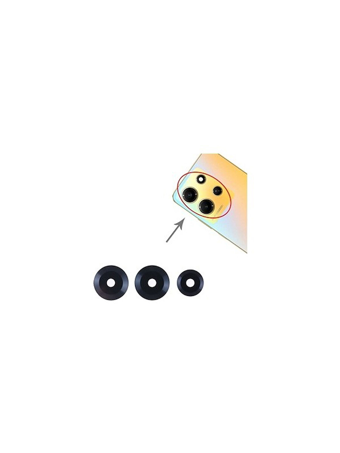 Infinix Note 30 Arka Kamera Lensi