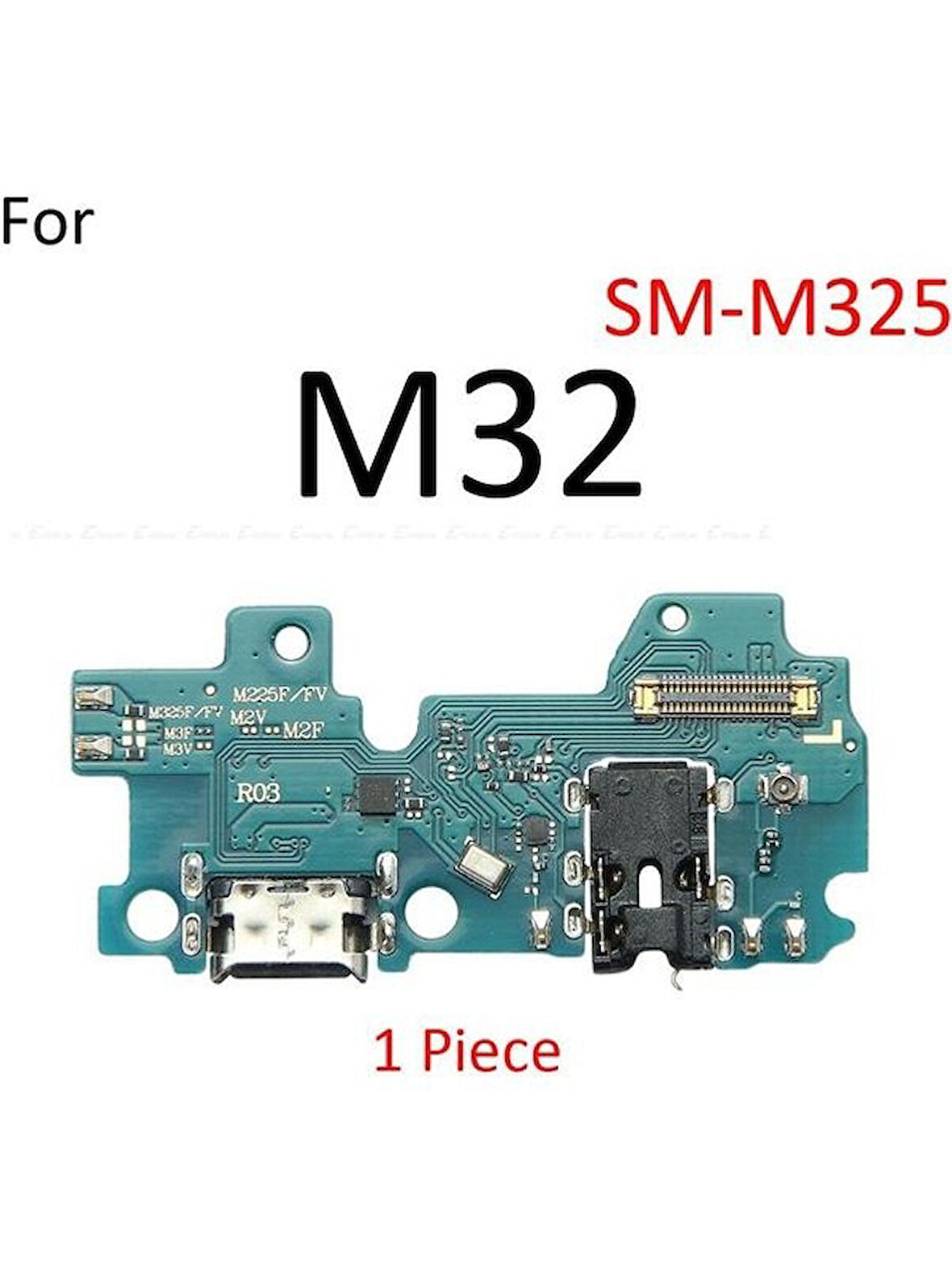 Samsung Galaxy M32 Full Orj Şarj Soketi Kulaklık Soketi