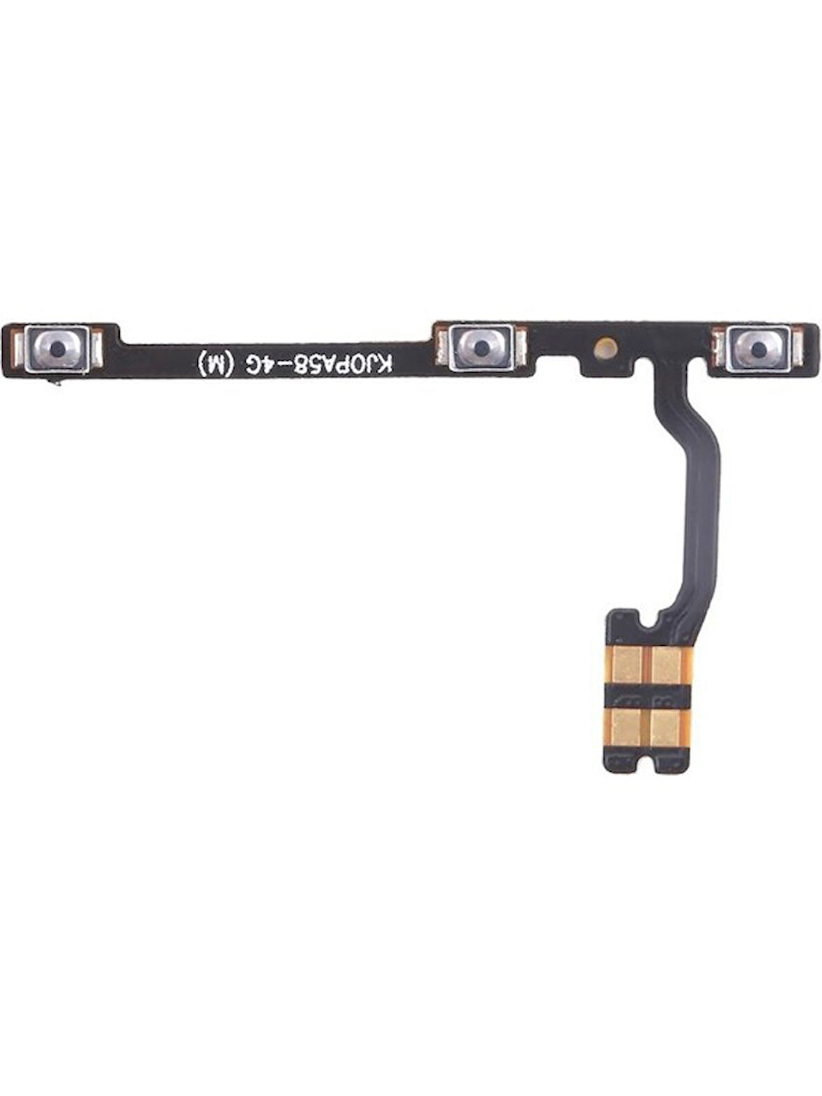 Oppo A38 İle Uyumlu Güç Açma Kapama Ses Açma Kısma Flex On Of