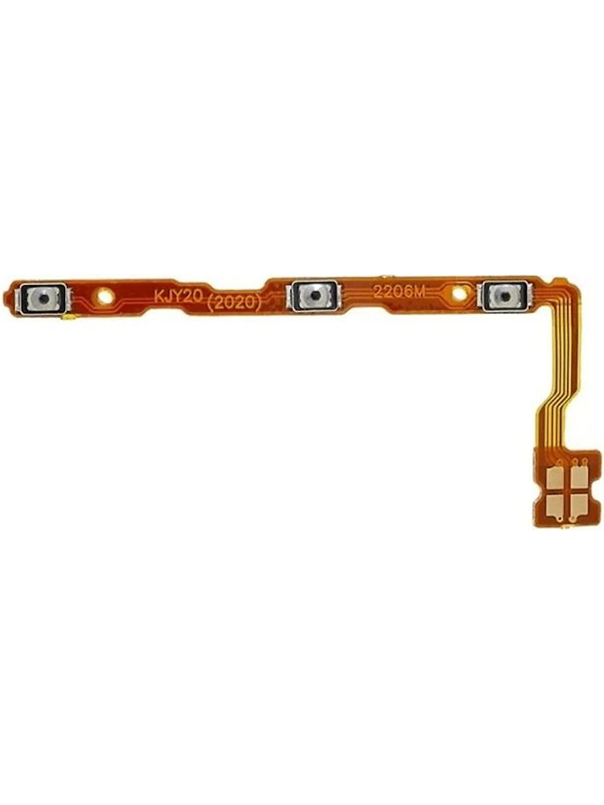 Vivo Y11S Uyumlu On Off Yan Ses Power Film Flex V2028