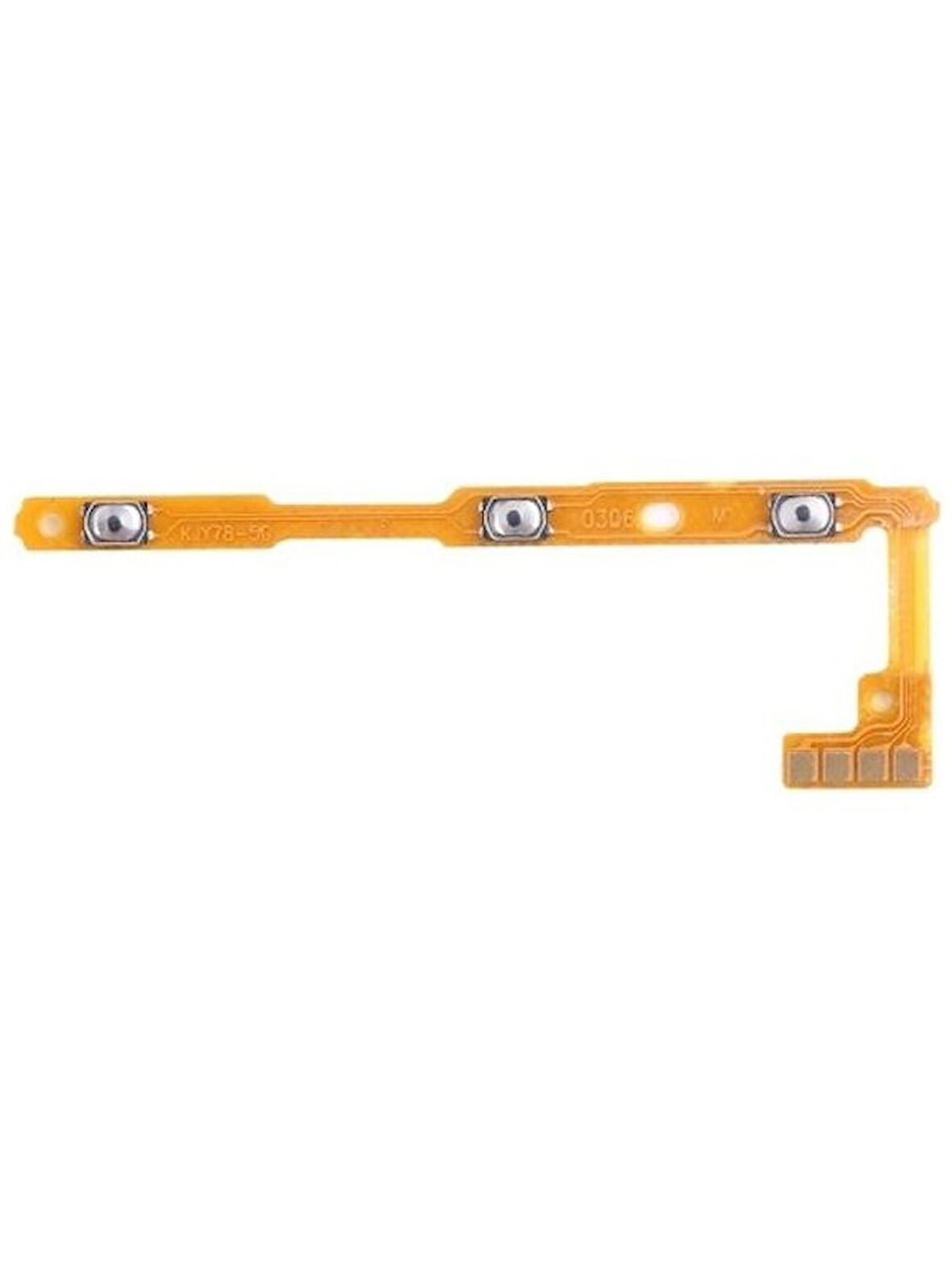 Vivo Y36 Ile Uyumlu Güc Düğmesi Ses Açma Kısma Flex Ithal