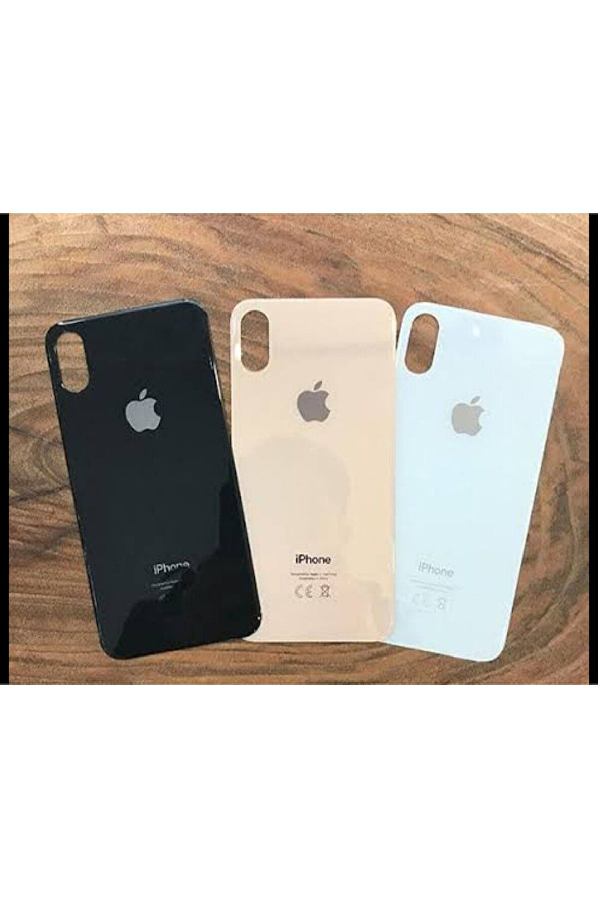 iPhone XS Arka Kapak Pil Kapağı Cam Ürün