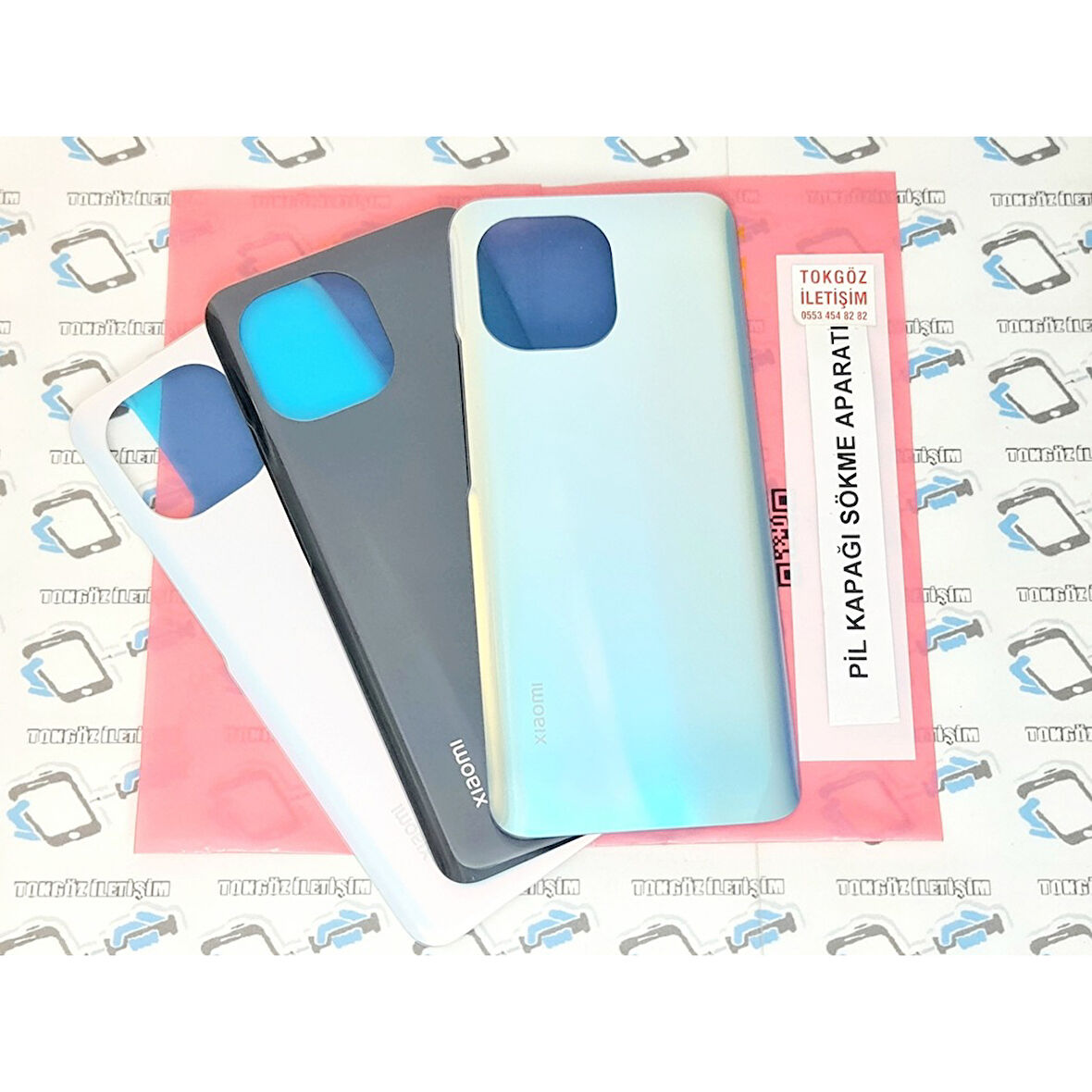 Xiaomi Mi 11 Arka Kapak Batarya Pil Kapağı (Cam)