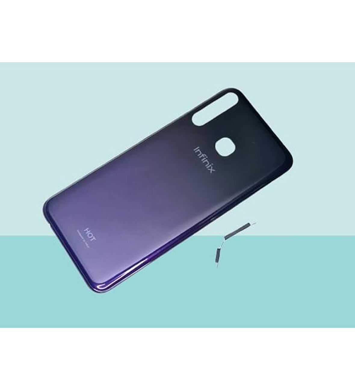 Infinix HOT 8 Uyumlu FULL KASA Arka Kapak Batarya Kapağı