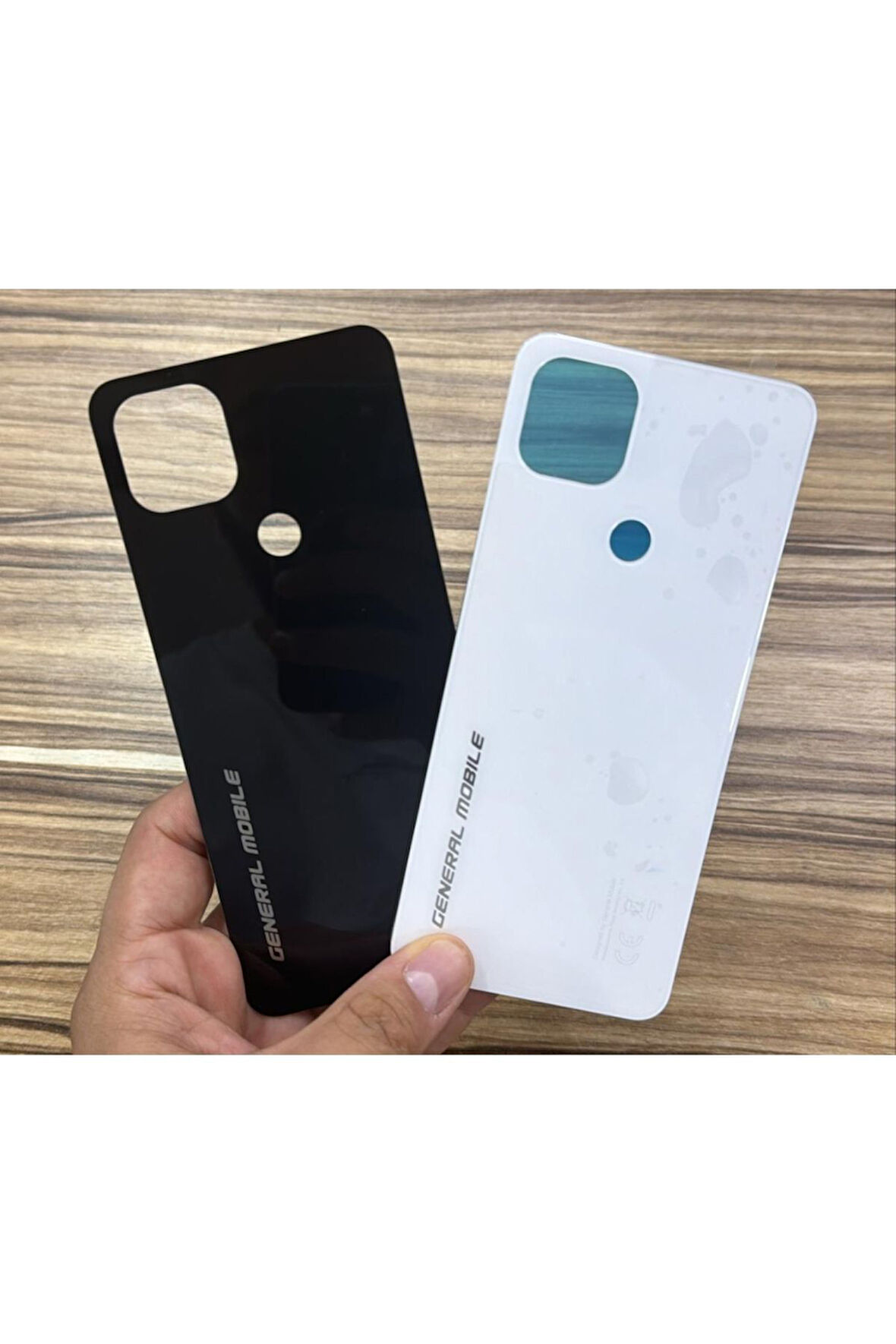 General Mobile Gm22 Arka kapak BEYAZ RENK Gm22 Pil Kapağı Cam Ürun Uyumlu