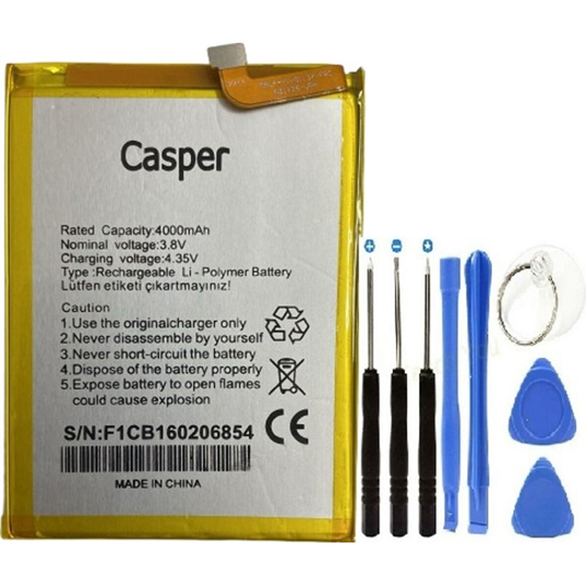 Casper X20 Pil Batarya + Tamir Set