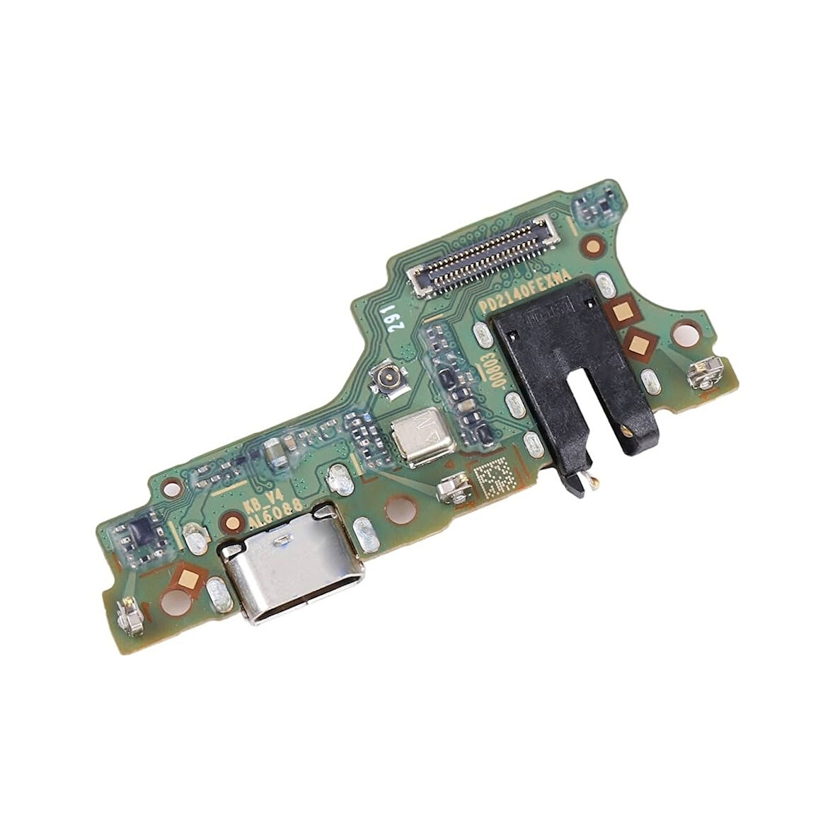 Vivo Y75s Şarj Soket Mikrofon Kulaklık Bordu