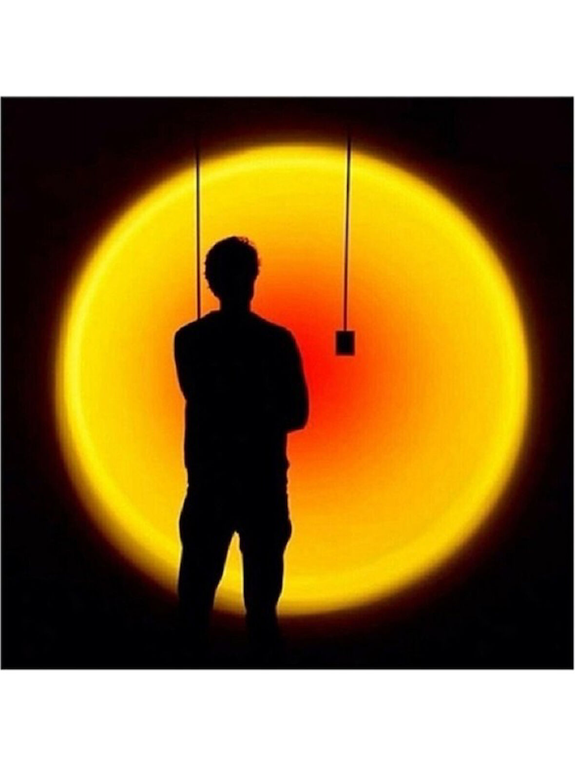 Fotoğraf Çekim Işığı Arka Fon Gün Batımı - Sunset Lamp