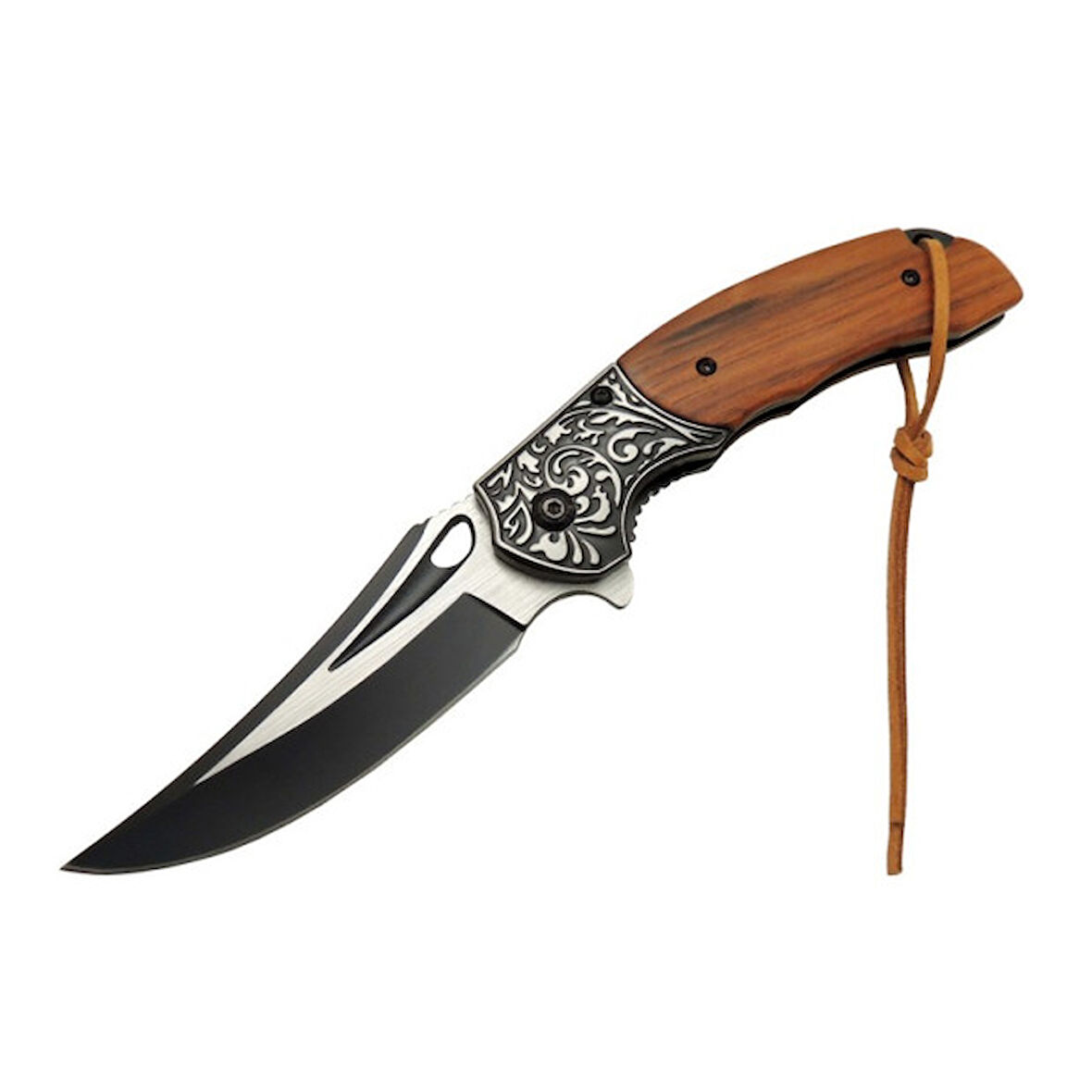 Hançer Çakı Gül Deri İpli Marka:BÖKER Ürün Kodu: MK106-1 21,5 CM