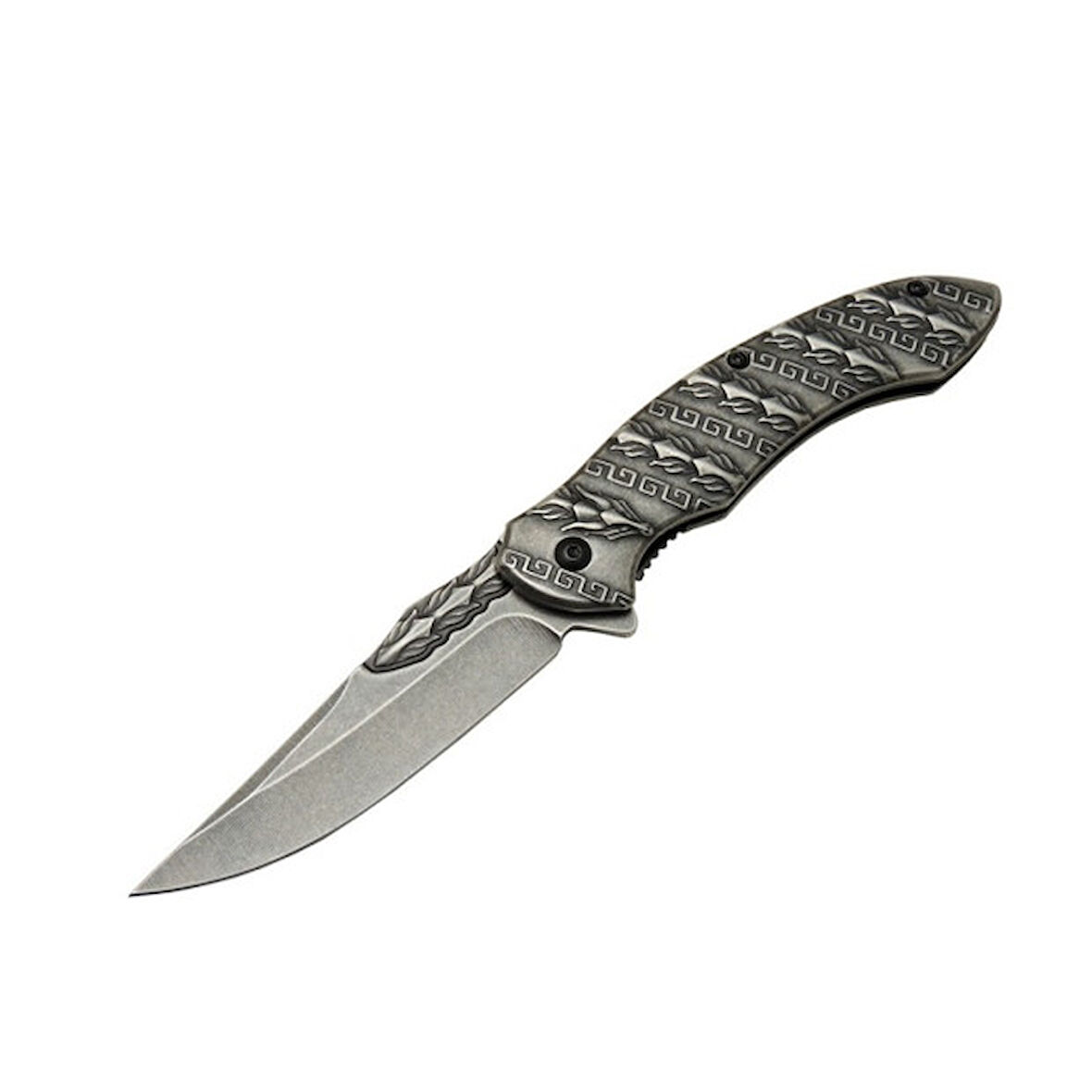 Metal Snake Çakı Titanyum Marka:Alaska Ürün Kodu: s-2074 b GRİ 21 CM