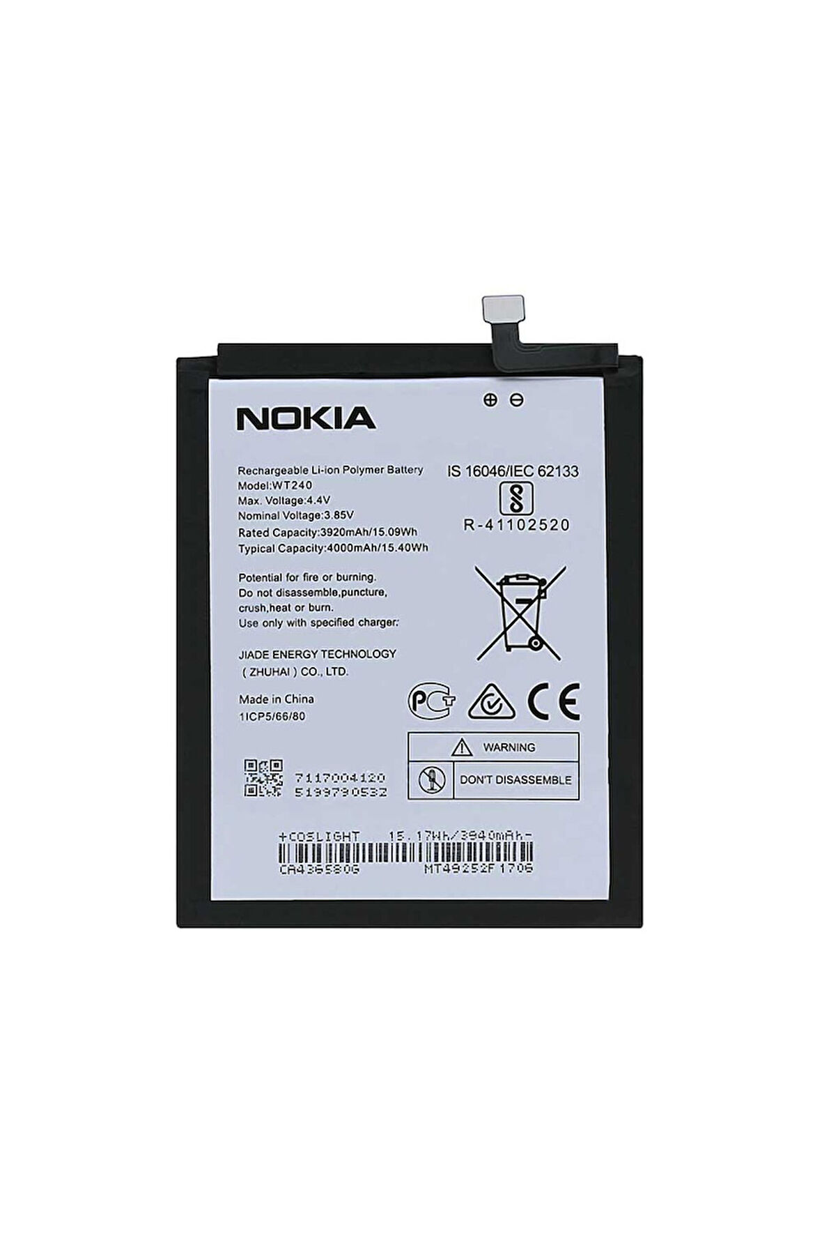 Nokia 2.3 /3.2 Pil Batarya WT240 4000 mAh