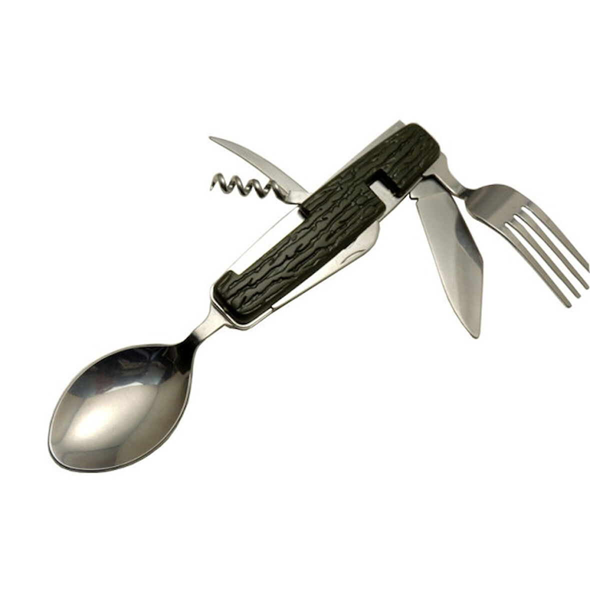 Kamp Çakısı Haki 6 Parçalı Marka:Alaska Ürün Kodu: C-003 12 CM