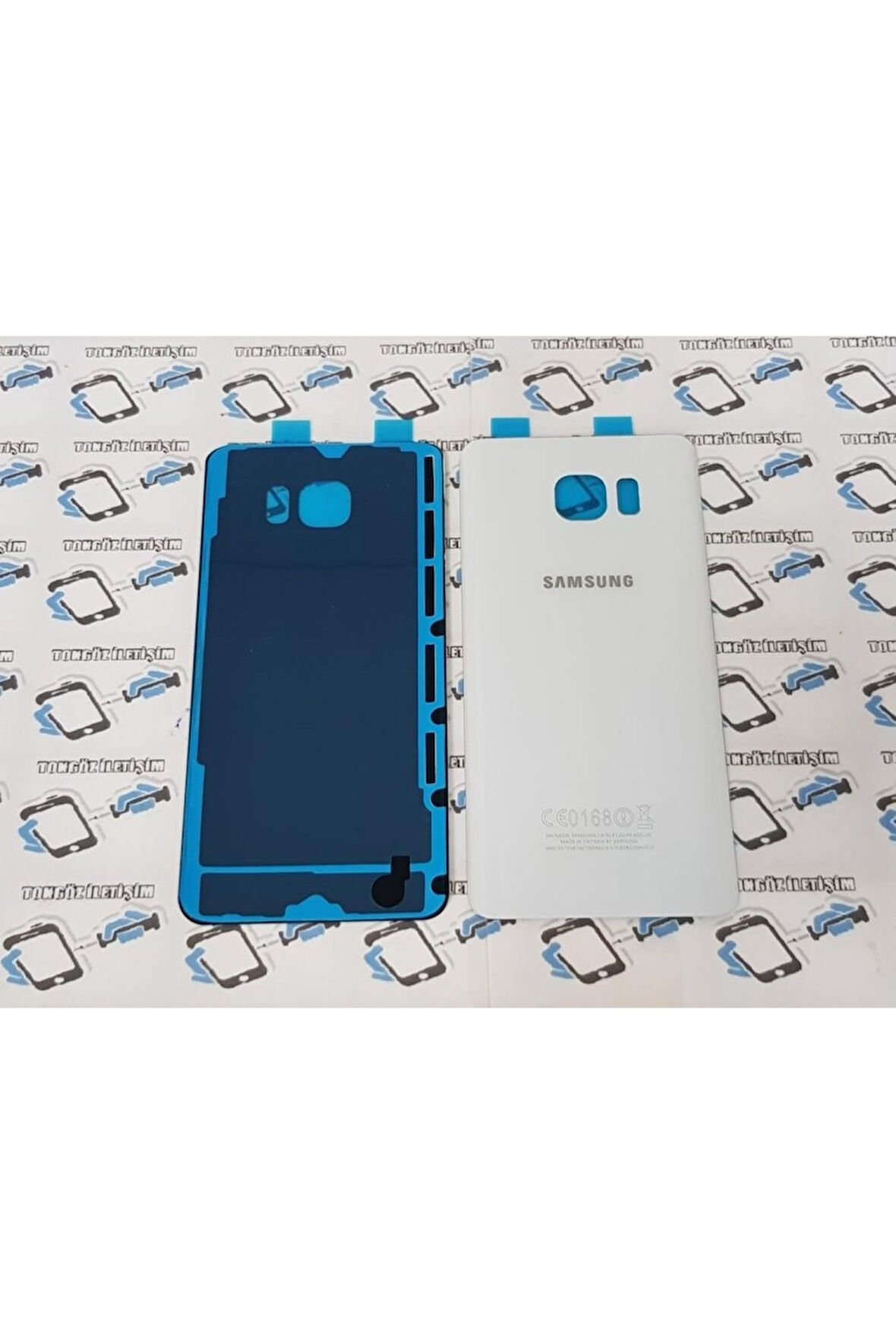 Samsung Galaxy Note 5 Arka Pil Batarya Kapağı (Cam) (187337964)