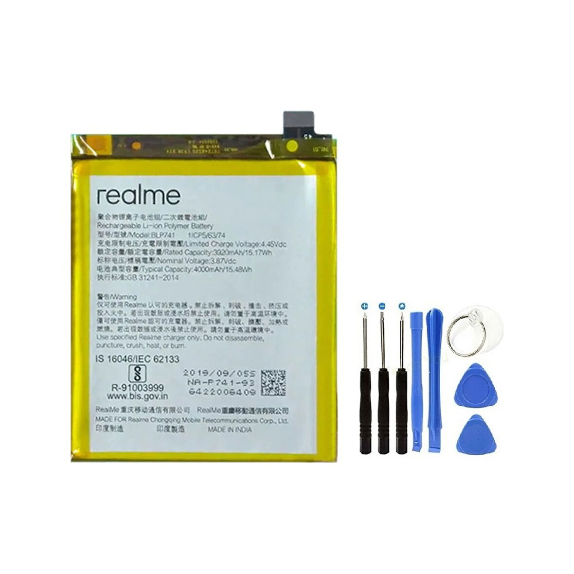 Realme X2 Pil Batarya Ve Tamir Seti Blp741