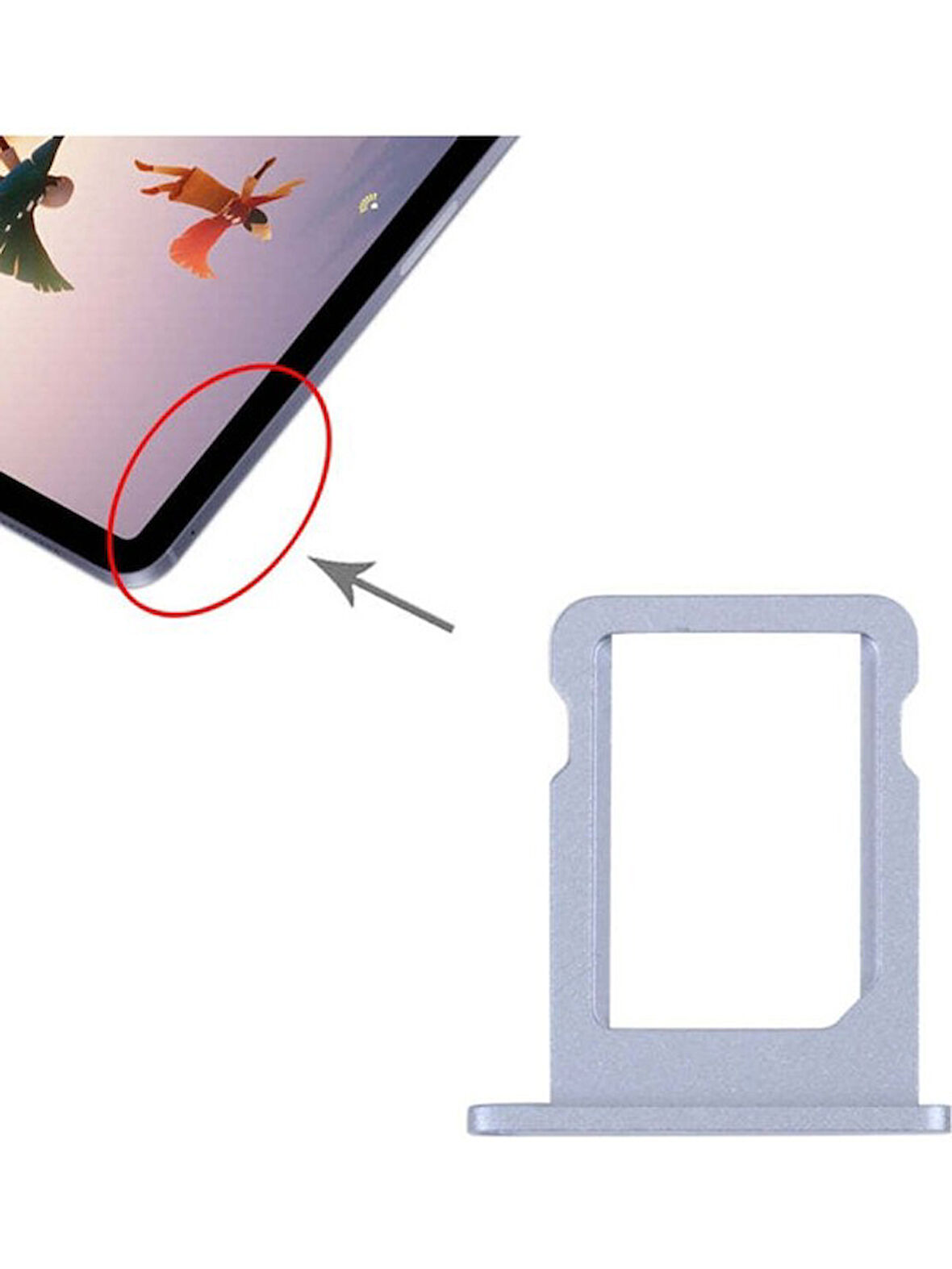 iPad Air 5 Sim Kart Tepsisi