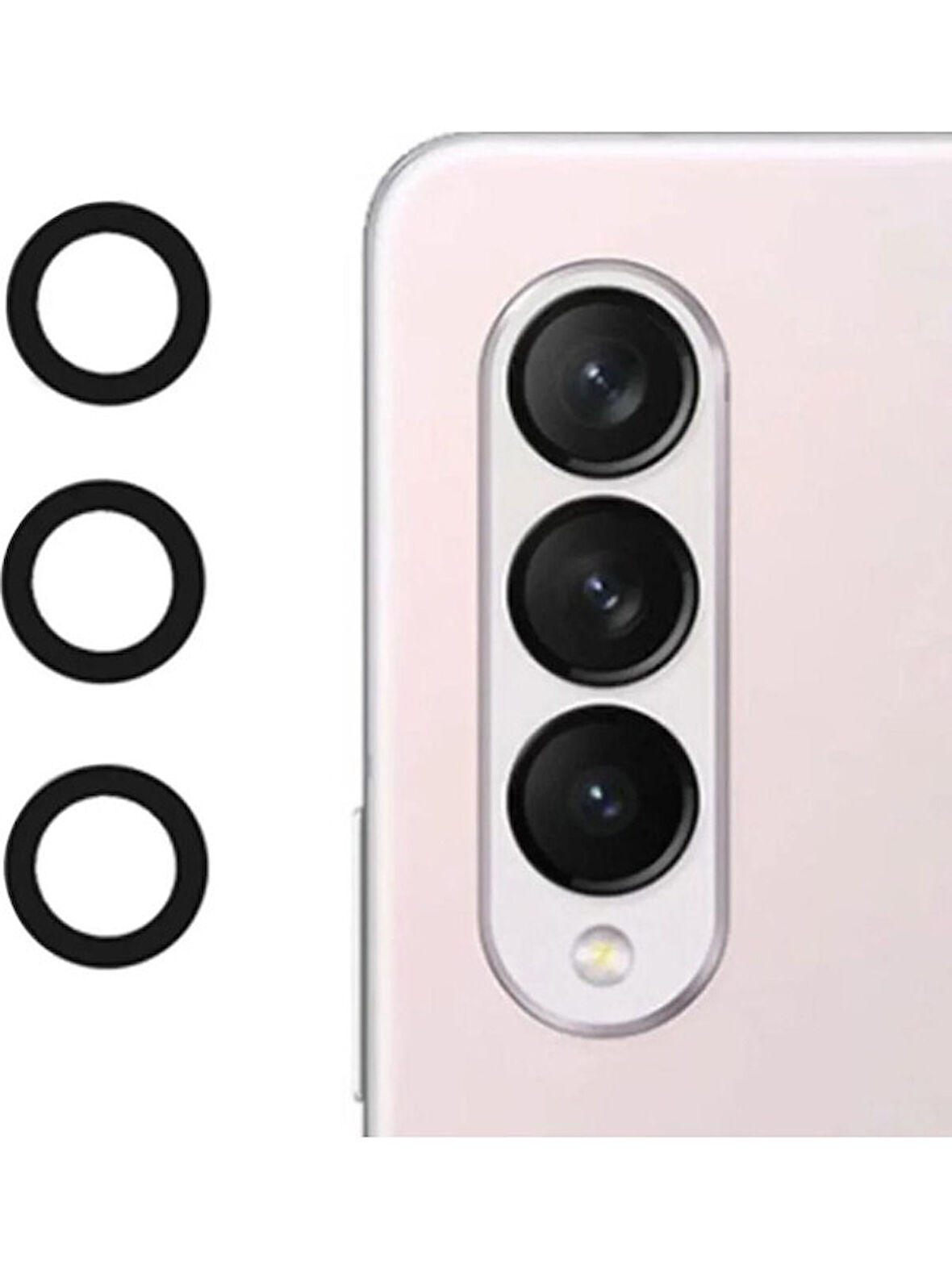 Samsung Z Fold 3 Uyumlu Kamera Camı