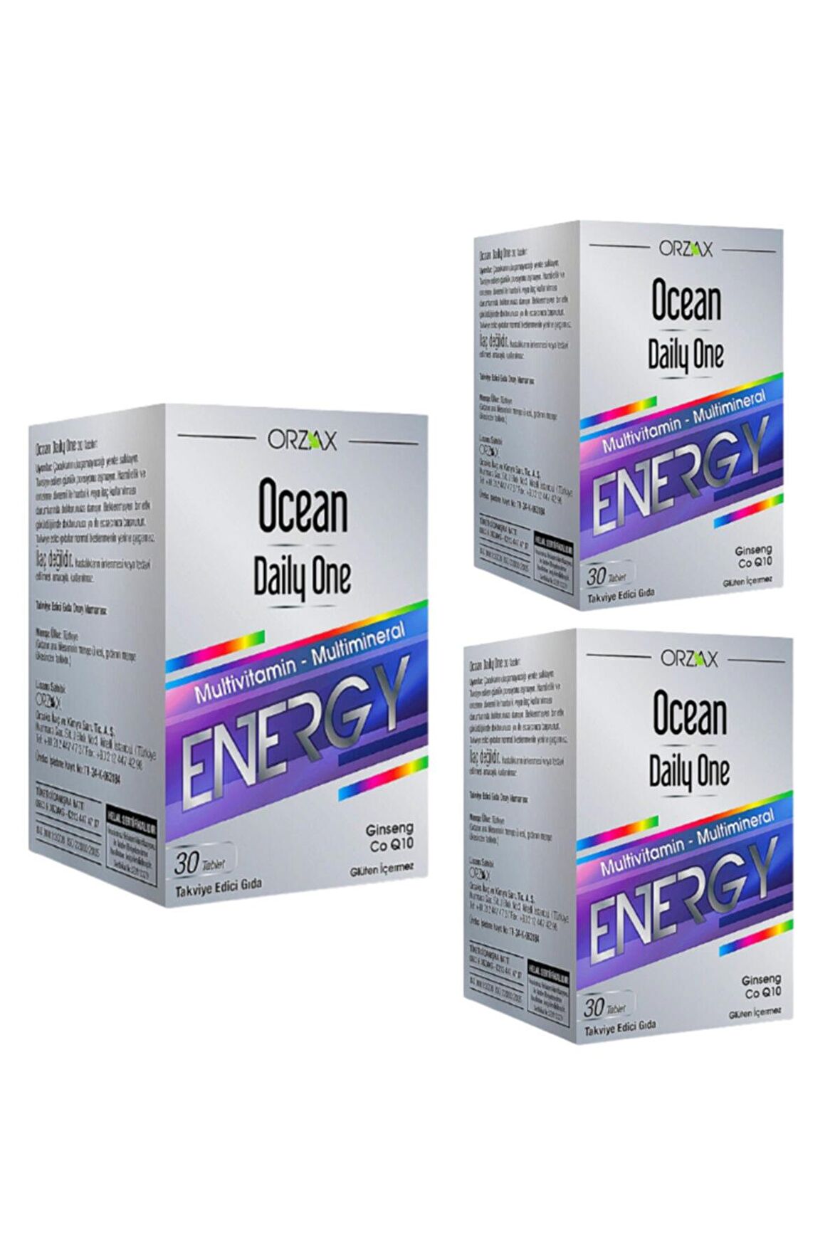 Ocean Daily One Energy 30 Tablet 3 Kutu