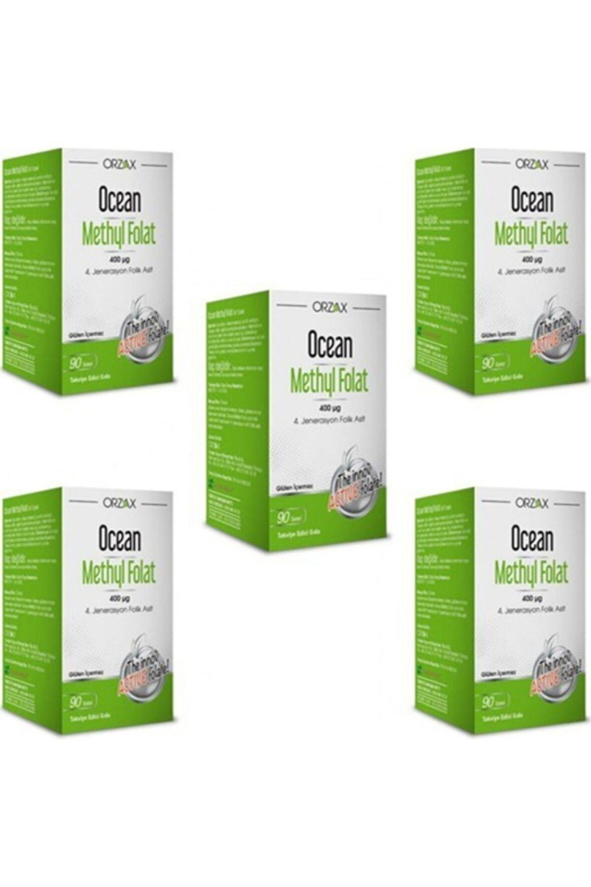 Ocean Methyl Folat 30 Tablet 5 Adet