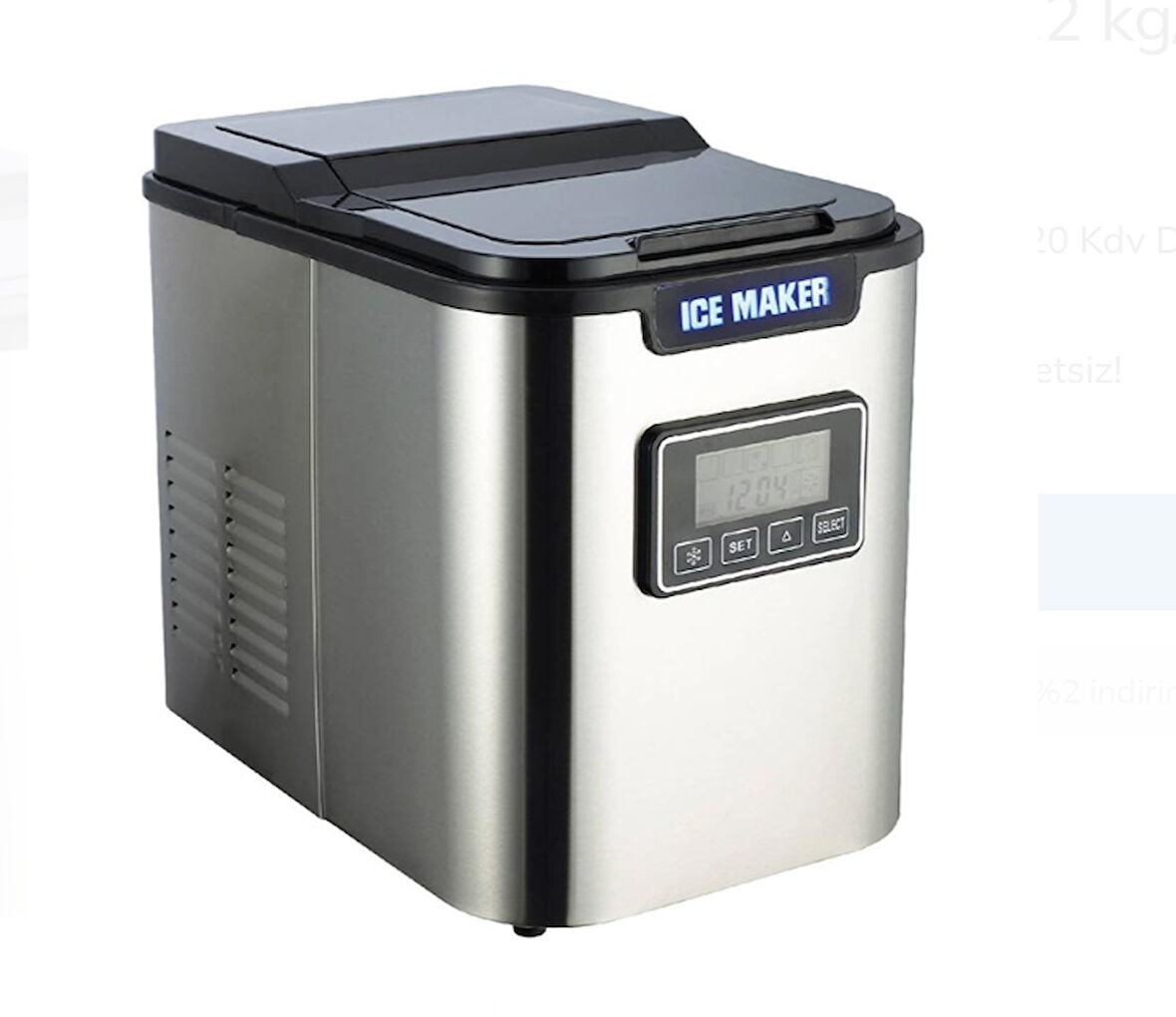 Senox BZ12 Ev Tipi 12kg Setüstü Buz Makinesi