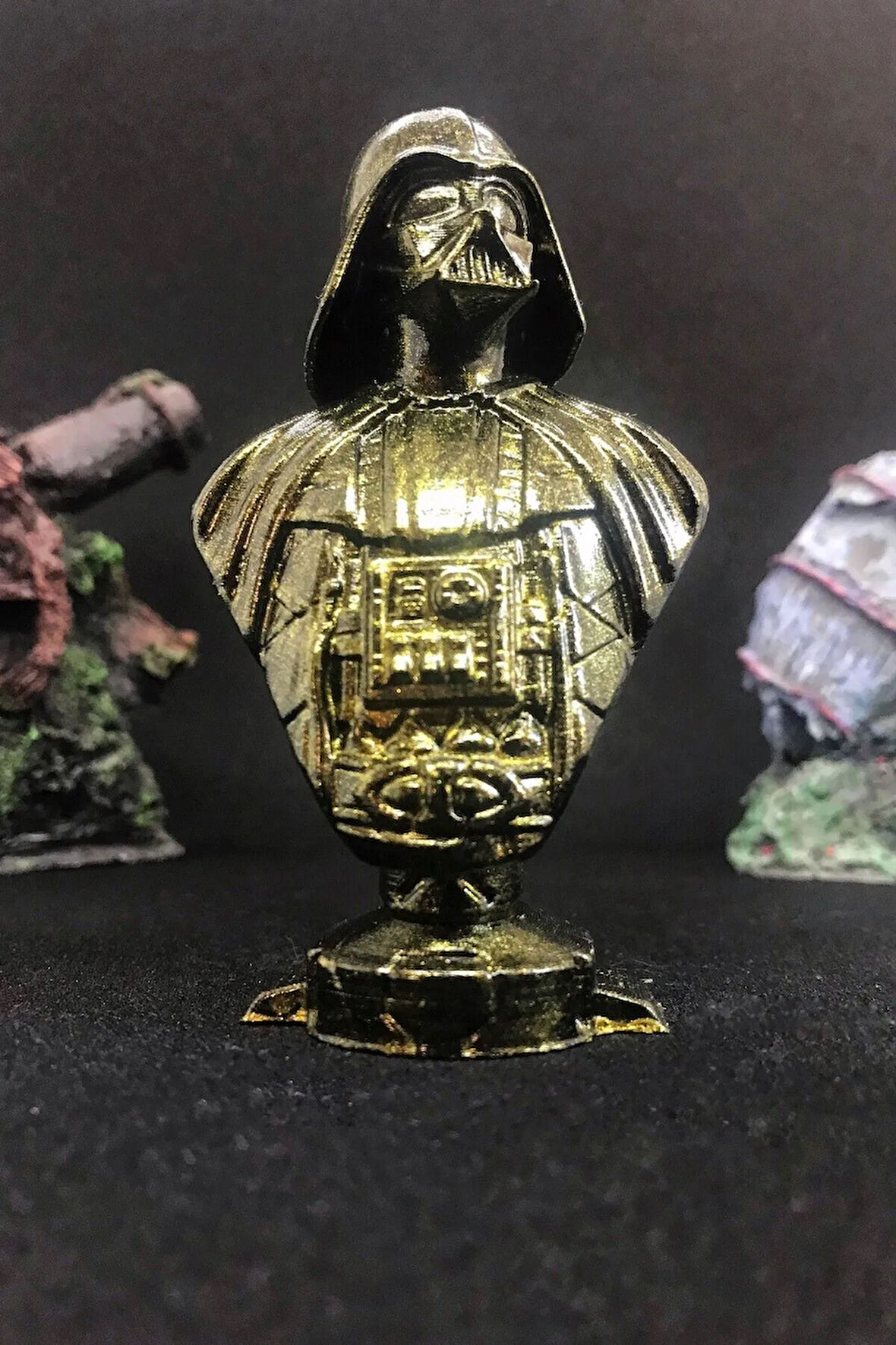 Star Wars Darth Vader Büst 10cm - Gold Efekt