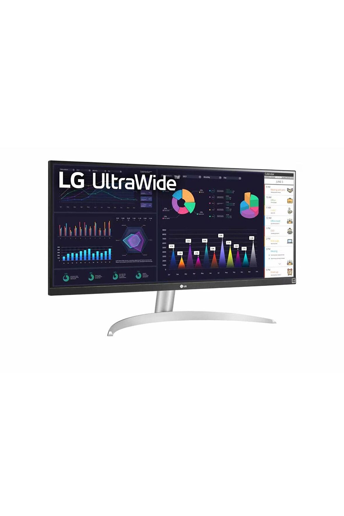 100hrz 1ms GENİŞ Ultrawide 29Wq600-W.apd 29'' 2560 X 1080 Wfhd Beyaz MONİTÖR