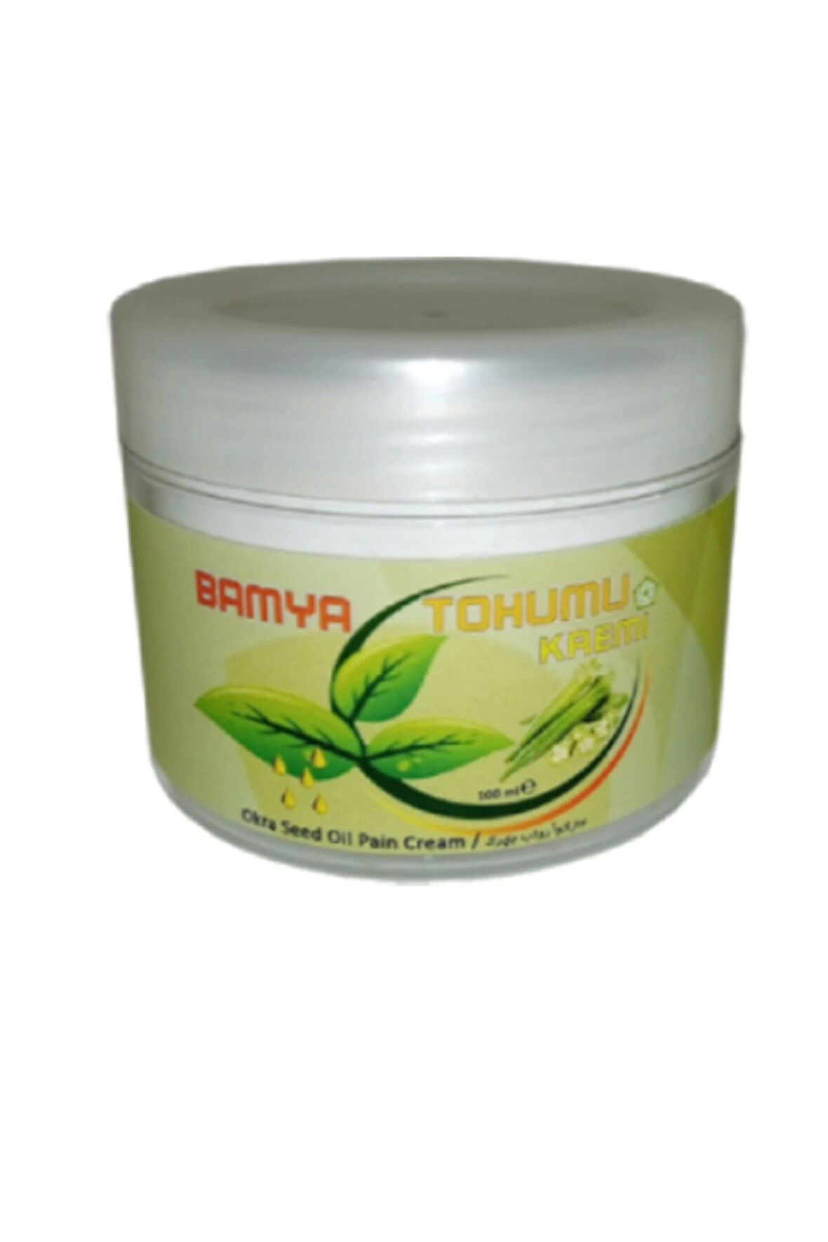Bamya Tohumu Yağı İskelet Adale Diz Sızıları İçin Masaj Bakım Kremi 100 ml x 1 ad
