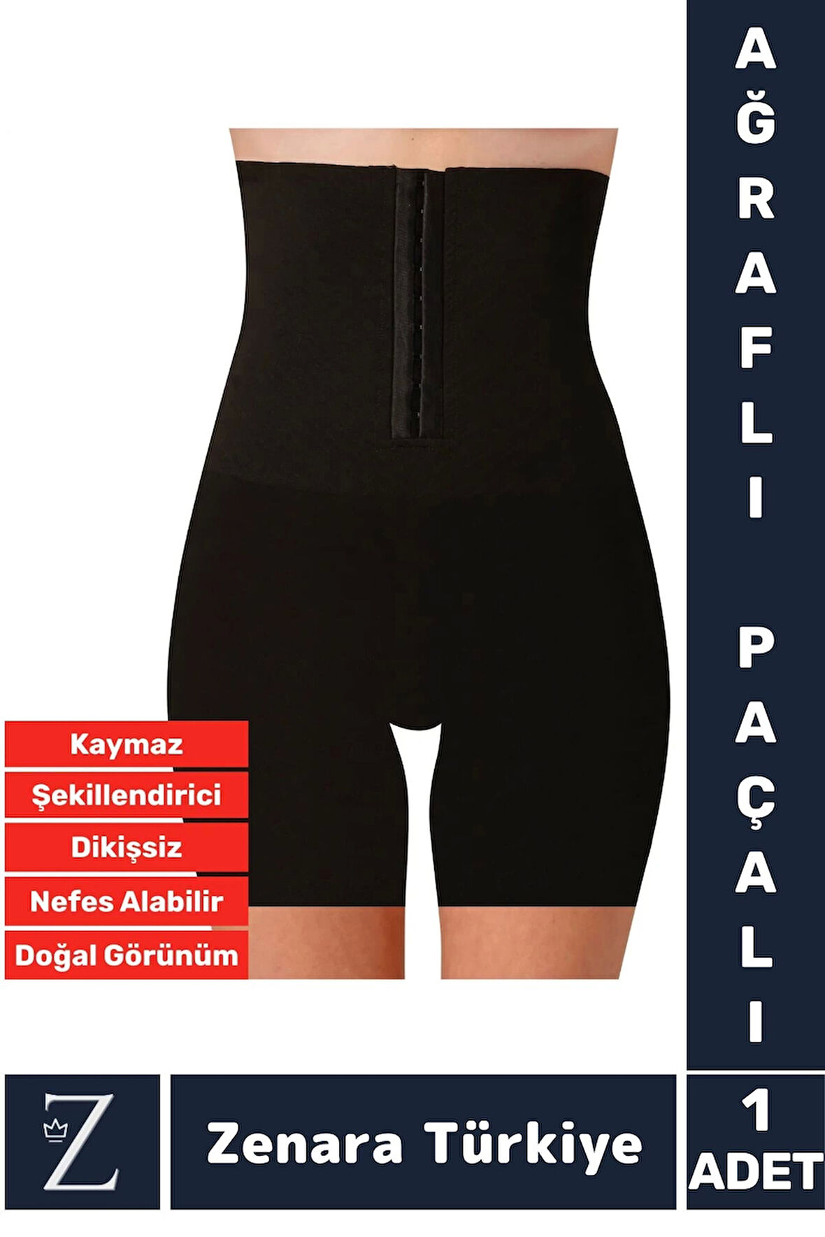 Özel Üretim Günlük İç Göstermez Vücut Şekillendiren Toparlayan Beden Küçülten Ağraflı Paçalı Korse