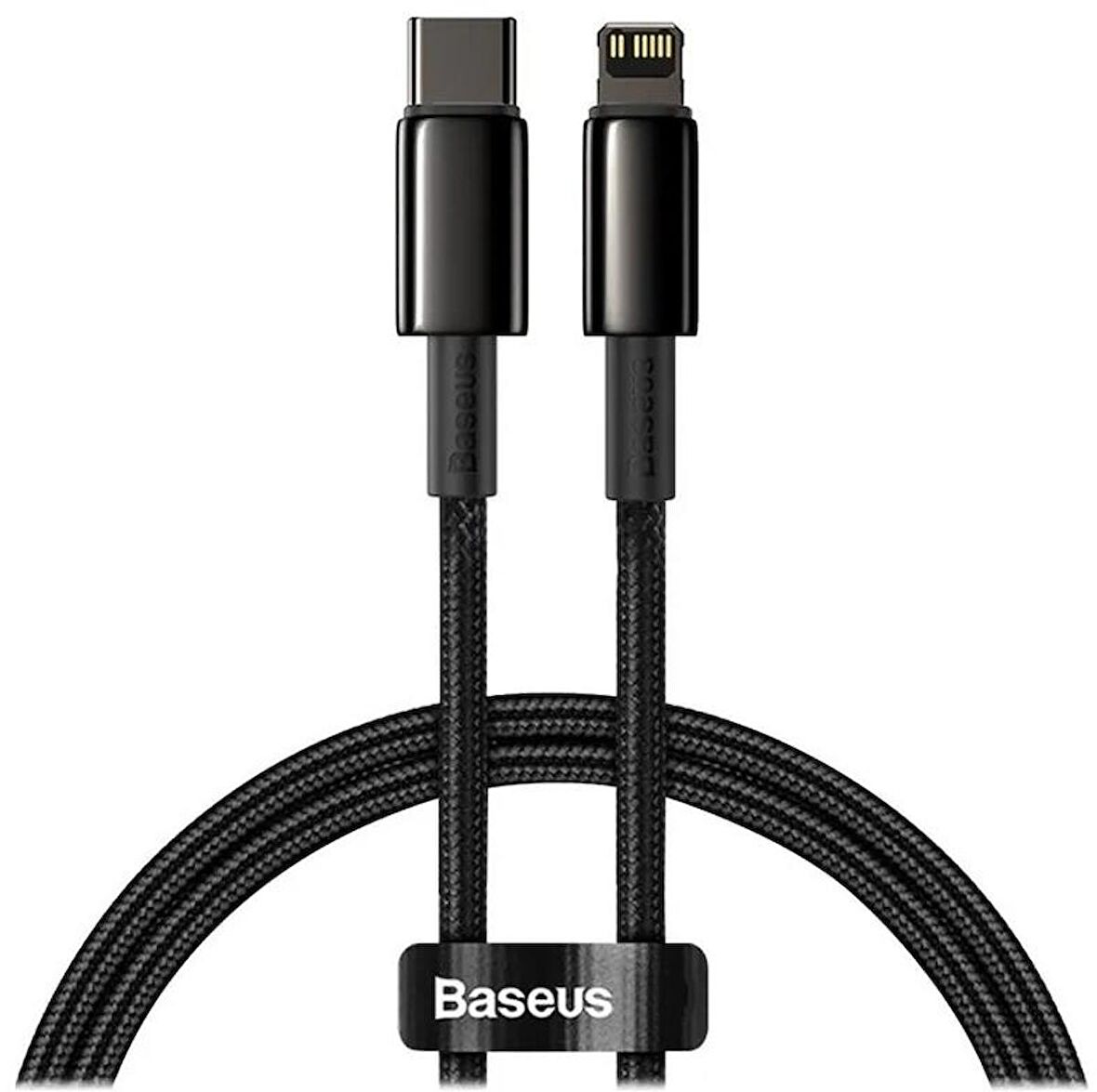 Baseus Super Şarj Örgü Tasarım1Mt 20W İPhone Şarj Kablosu İphone 11 12 13 14 Pro Max Şarj Veri Kablosu