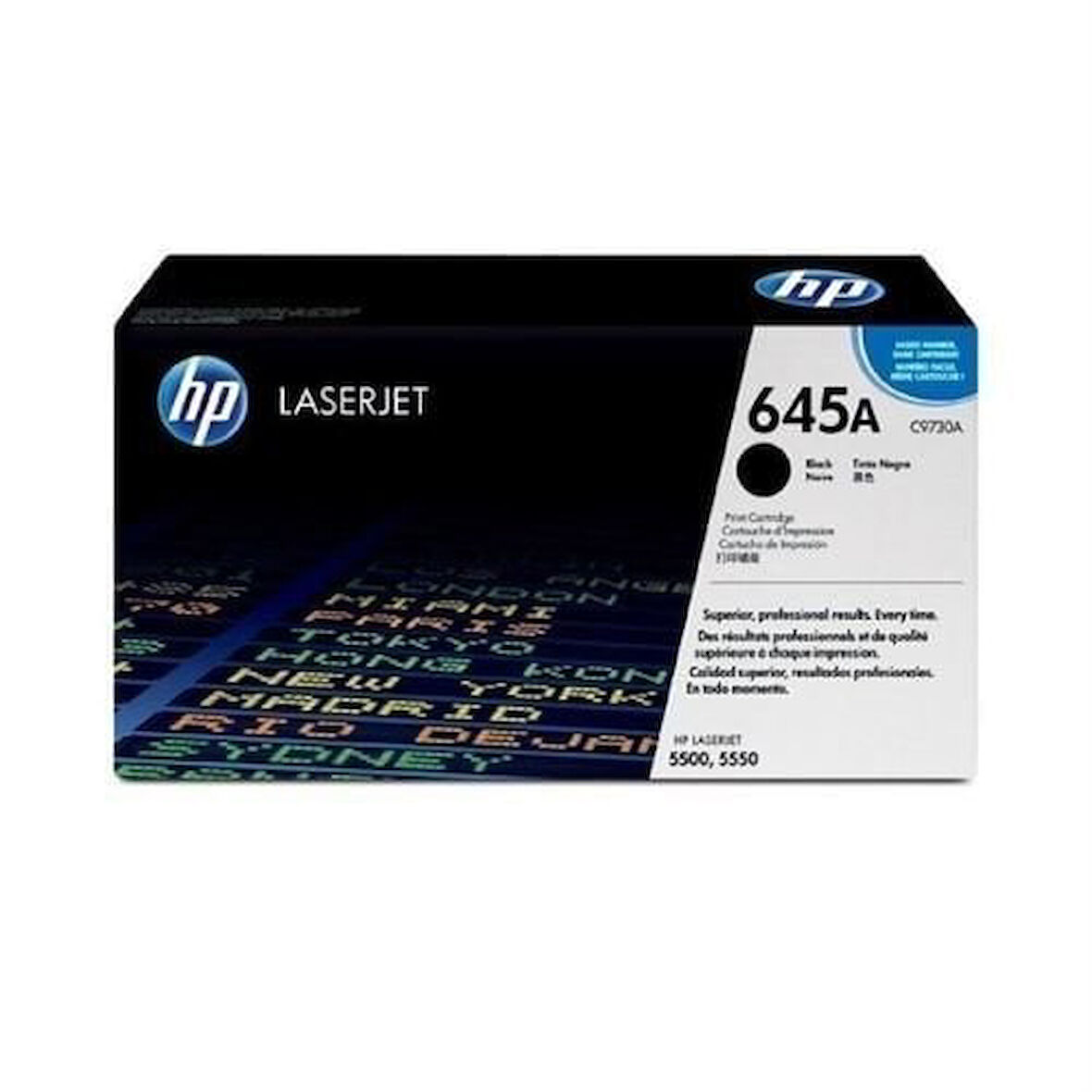 HP C9730A (645A) Siyah Black Orjinal Toner Laserjet 5500 / 5550dn