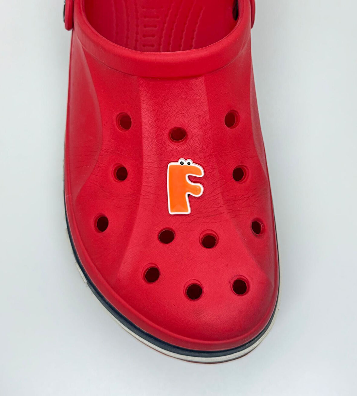 Sempatik F Harfi Temalı Jibbitz CrocsTerlik Süsü