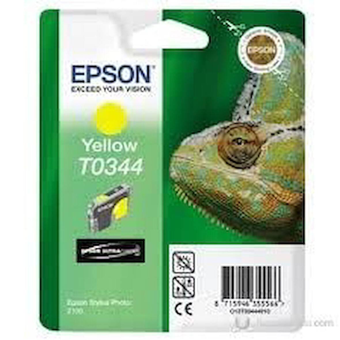 Epson C13T034440 (T0344) Sarı Yellow Orjinal Kartuş Stylus Photo 2100