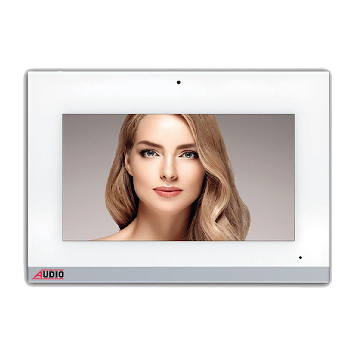 AUDIO 001196 Bus Plus 10.1" Görüntülü Diafon Dokunmatik Ekranlı Alarmlı Hafızalı Beyaz İlave Set