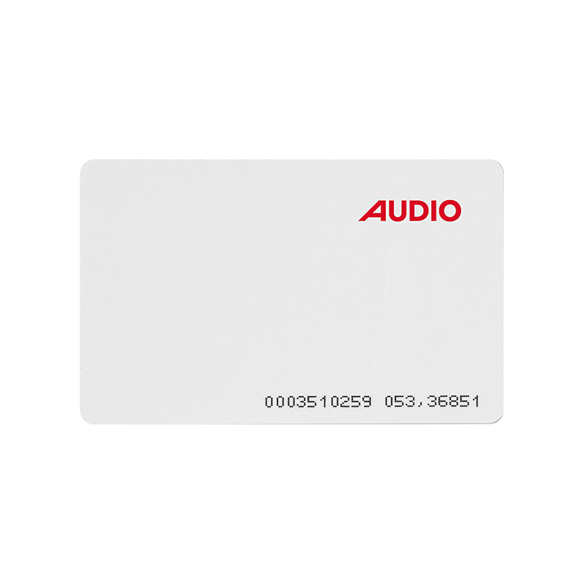 AUDIO Bus Plus Kgp 200 Için Kapı Giriş Kartı Proxymity Card 125 Khz Baskılı